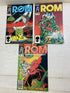 Lot of 9 Rom Spaceknight Marvel Comics 1984