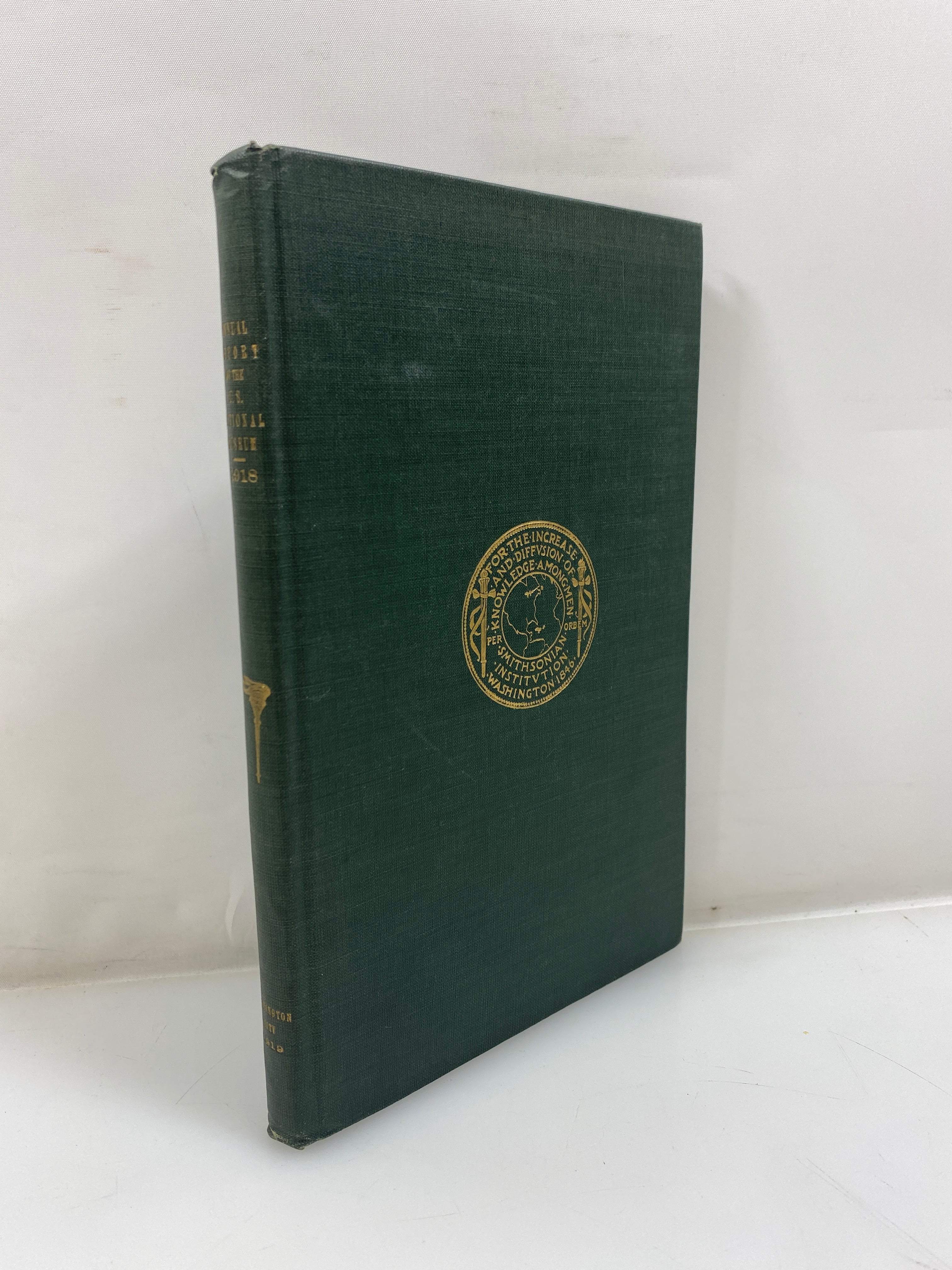 Annual Report of the Board of Regents of the Smithsonian Institution 1919 HC