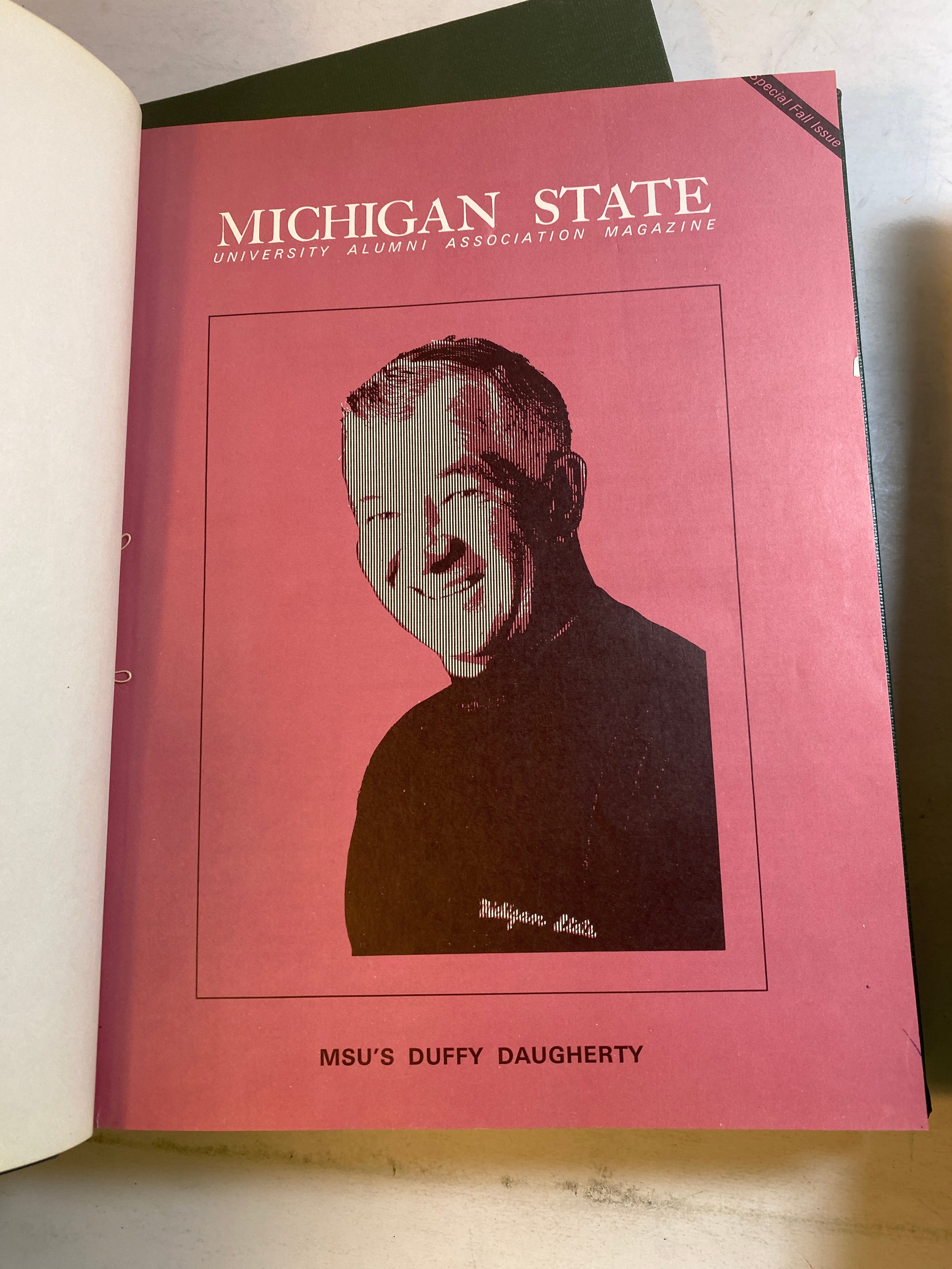 MSU Alumni Magazine Library Bound Complete Years 1965-1970