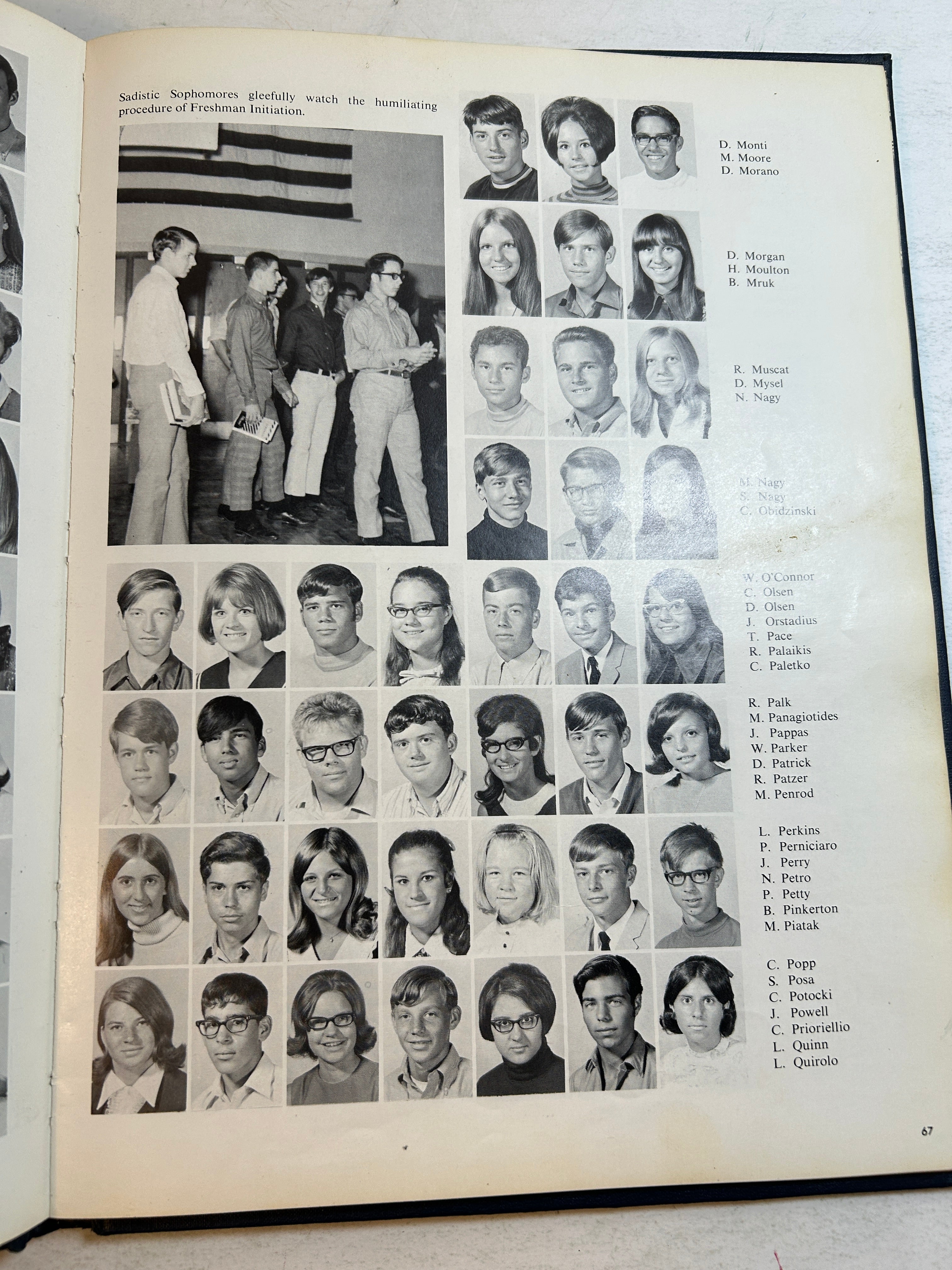 1970 Crestwood High School Yearbook "Lancer" Dearborn Heights Michigan HC