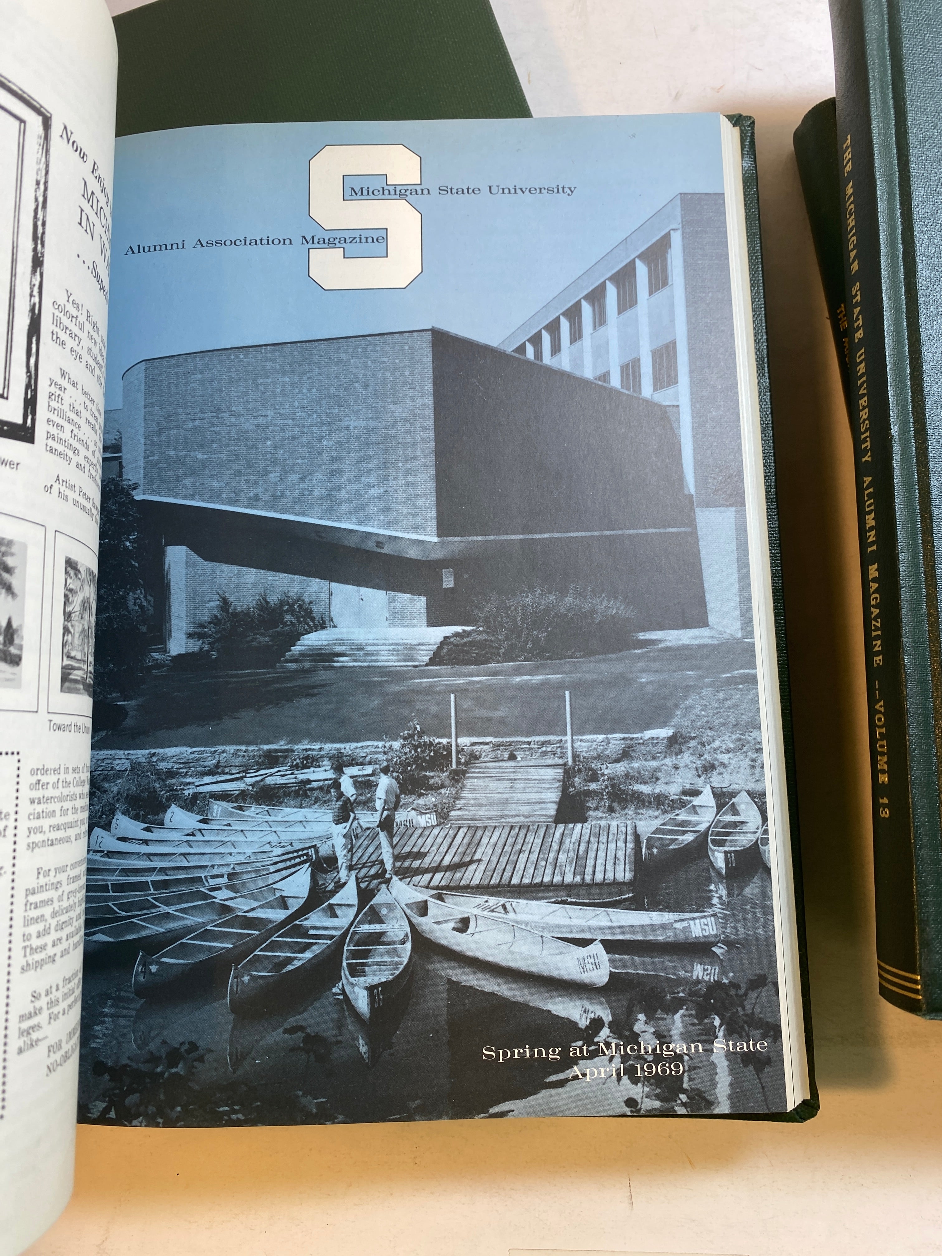 MSU Alumni Magazine Library Bound Complete Years 1965-1970