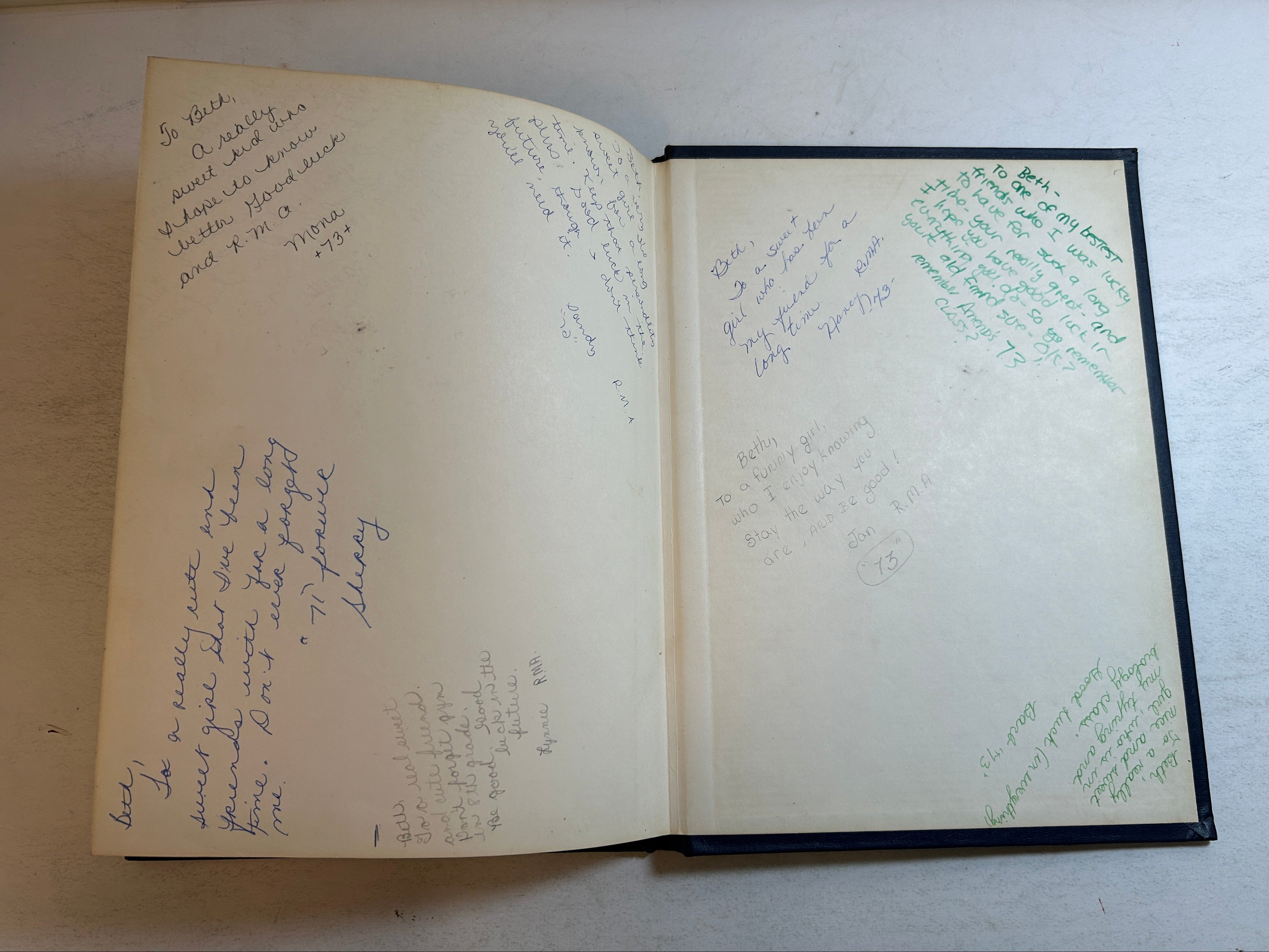 1970 Crestwood High School Yearbook "Lancer" Dearborn Heights Michigan HC