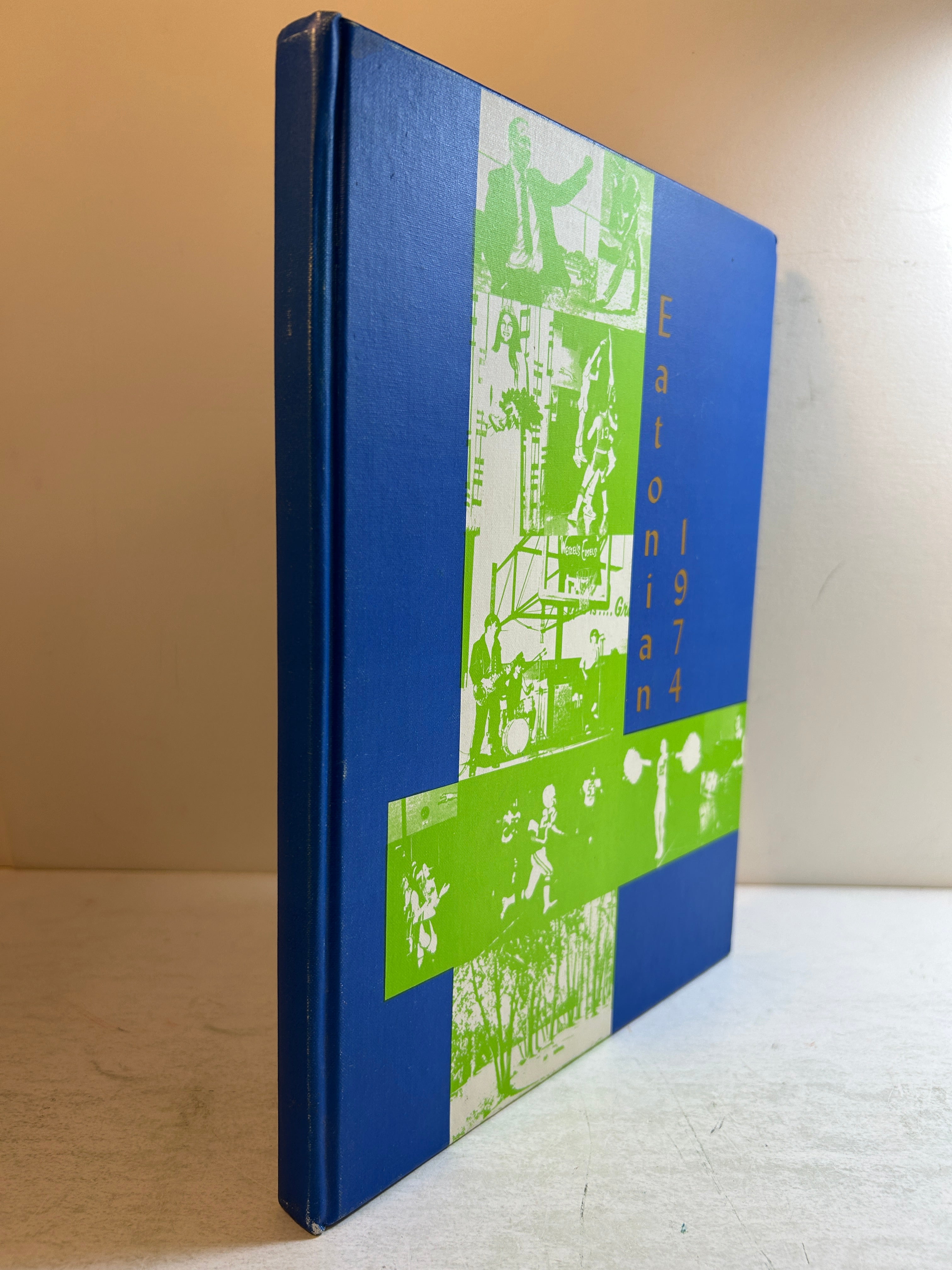 1974 Eaton Rapids High School Yearbook "Eatonian" Eaton Rapids Michigan HC