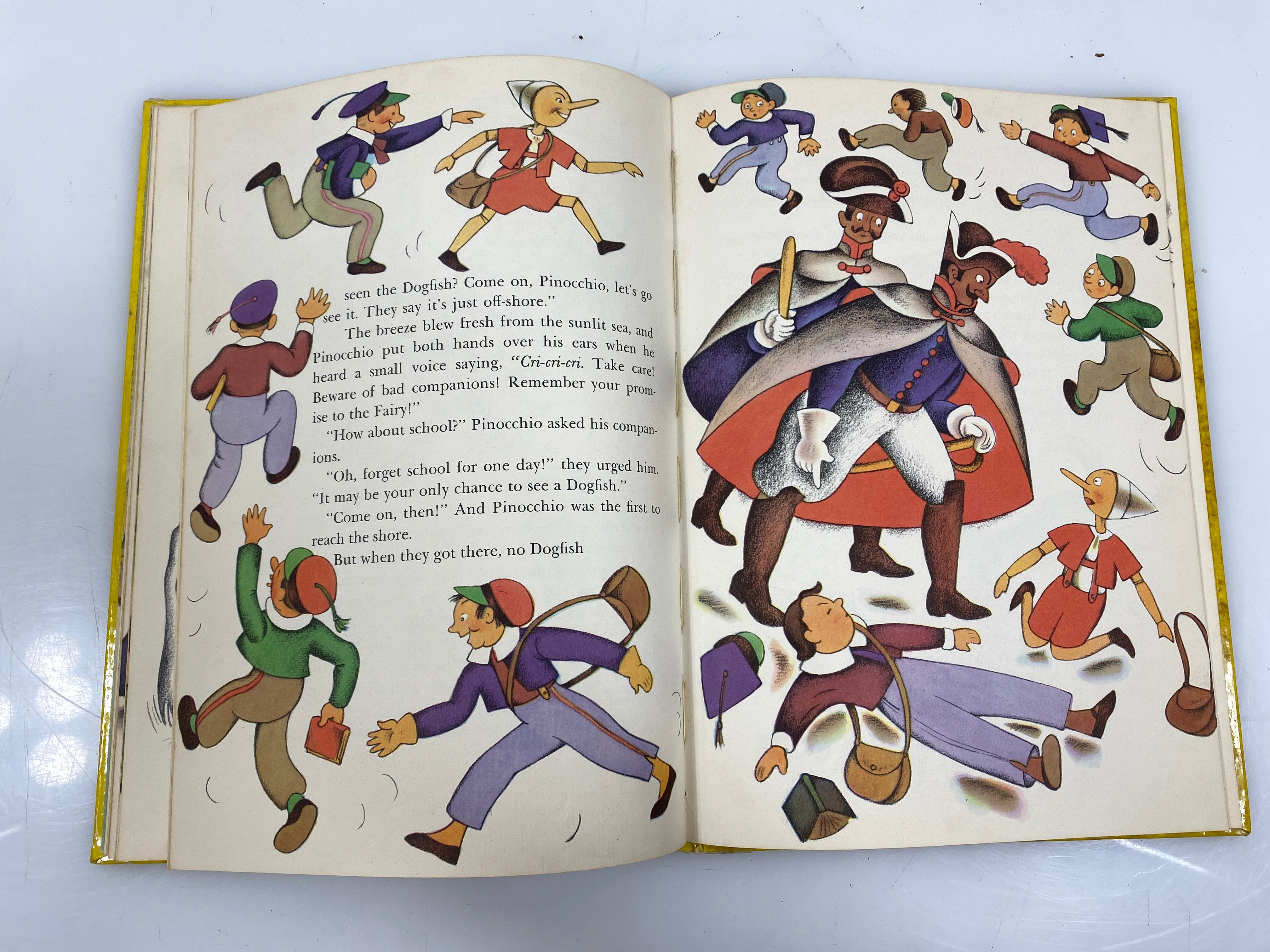 Pinocchio Carlo Collodi/Allen Chaffee Random House 1946 HC