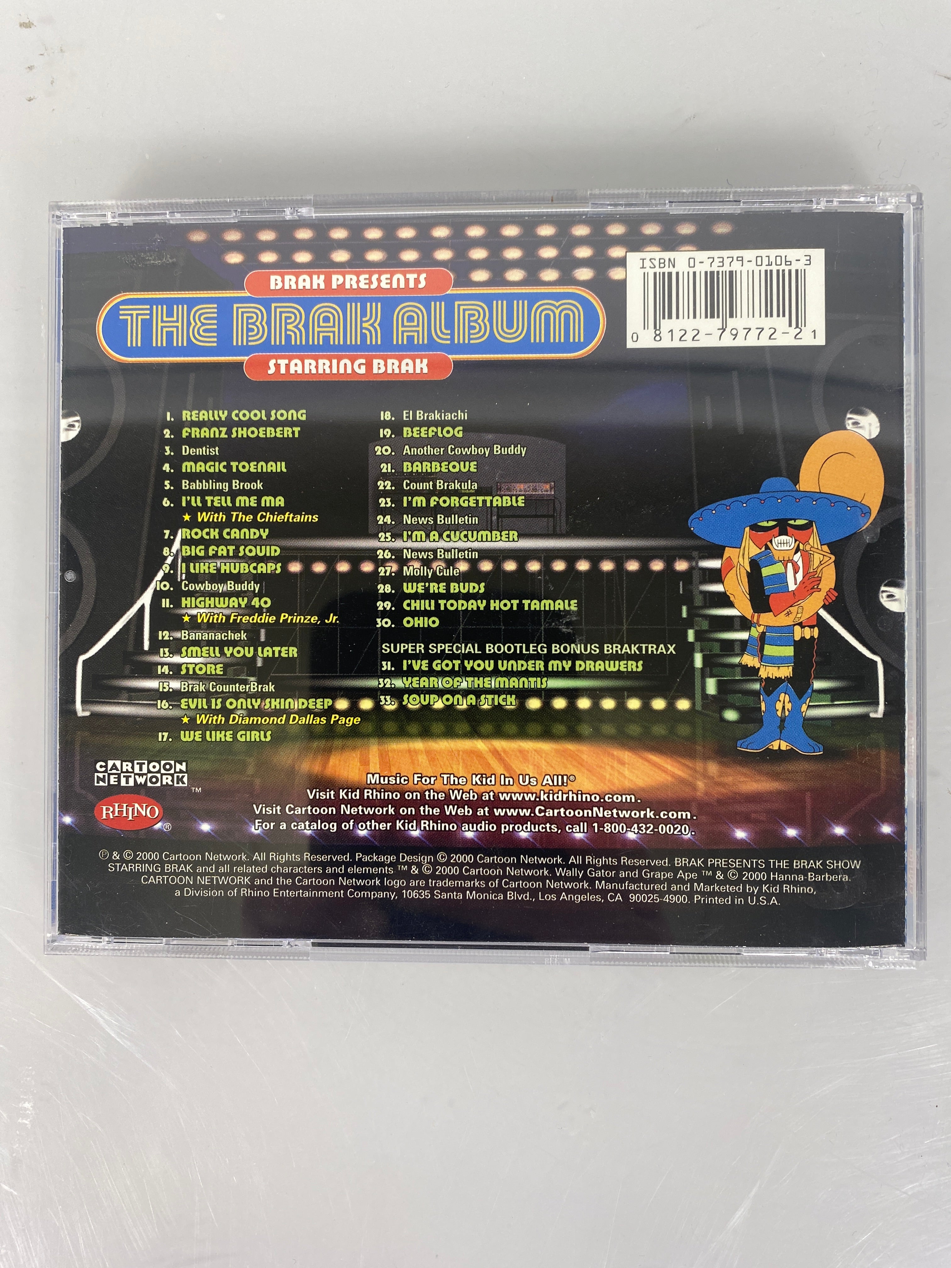 Brak Presents the Brak Album starring Brak CD