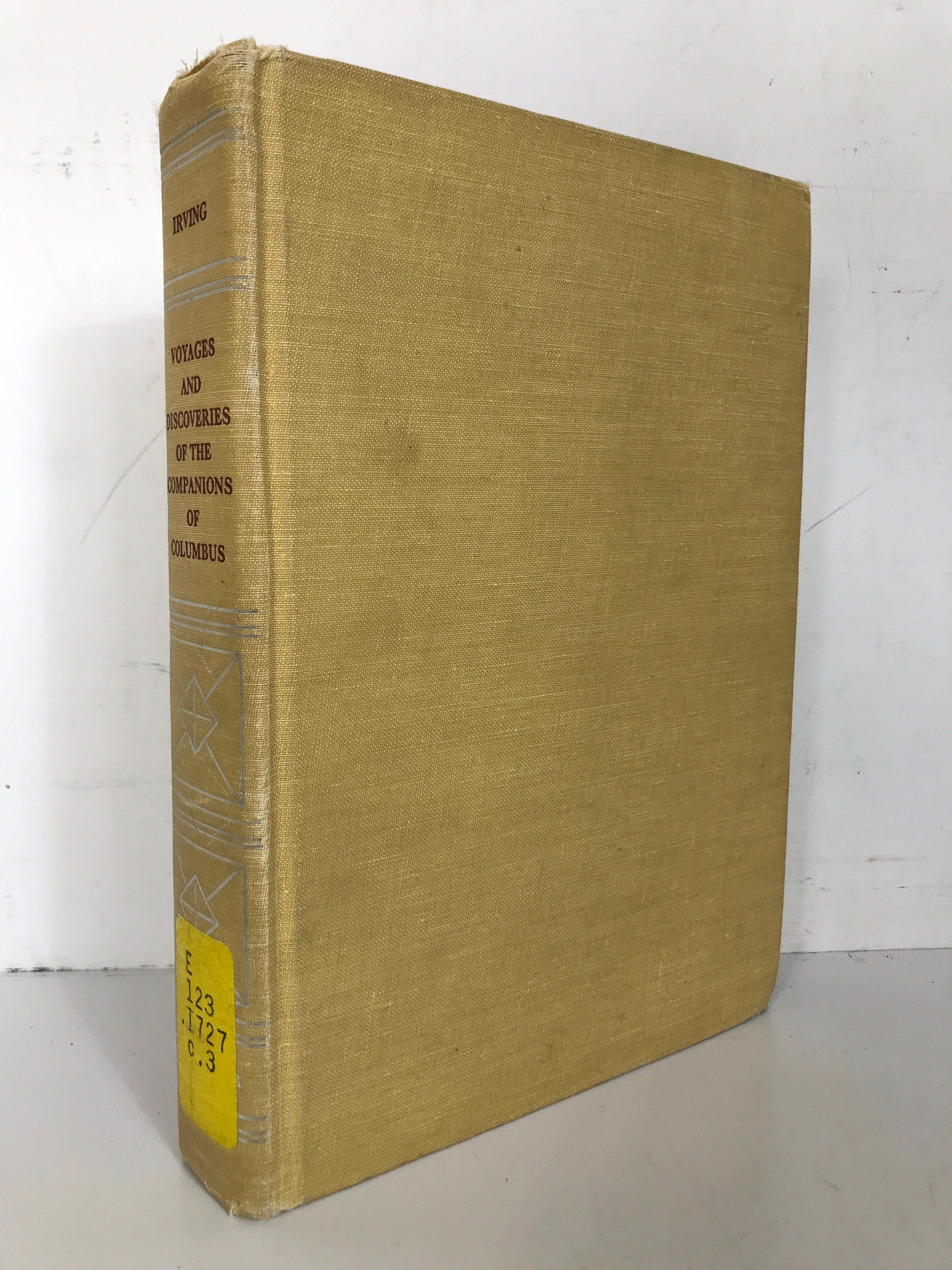Voyages and Discoveries of the Companions of Columbus Washington Irving 1960 HC