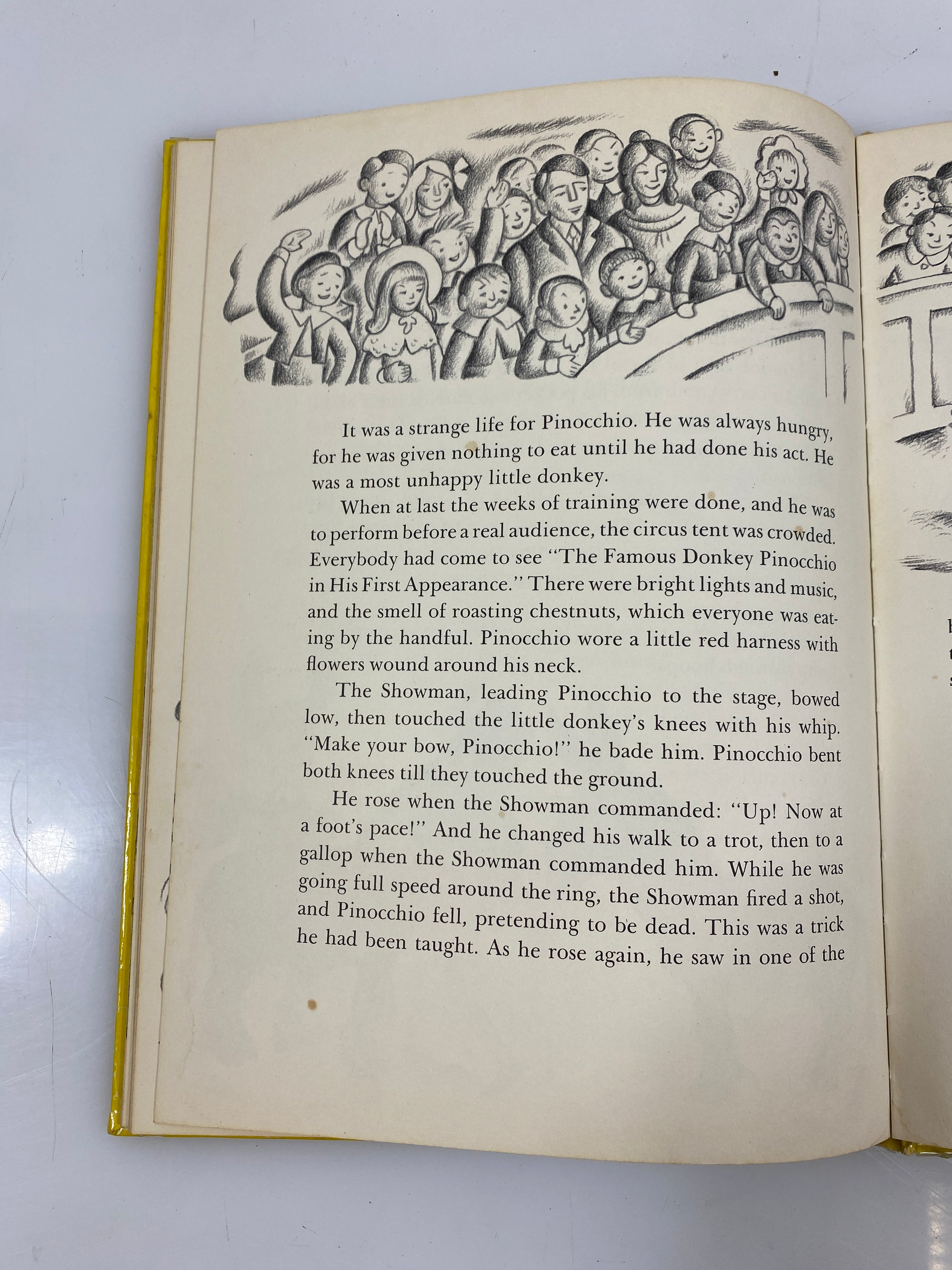 Pinocchio Carlo Collodi/Allen Chaffee Random House 1946 HC