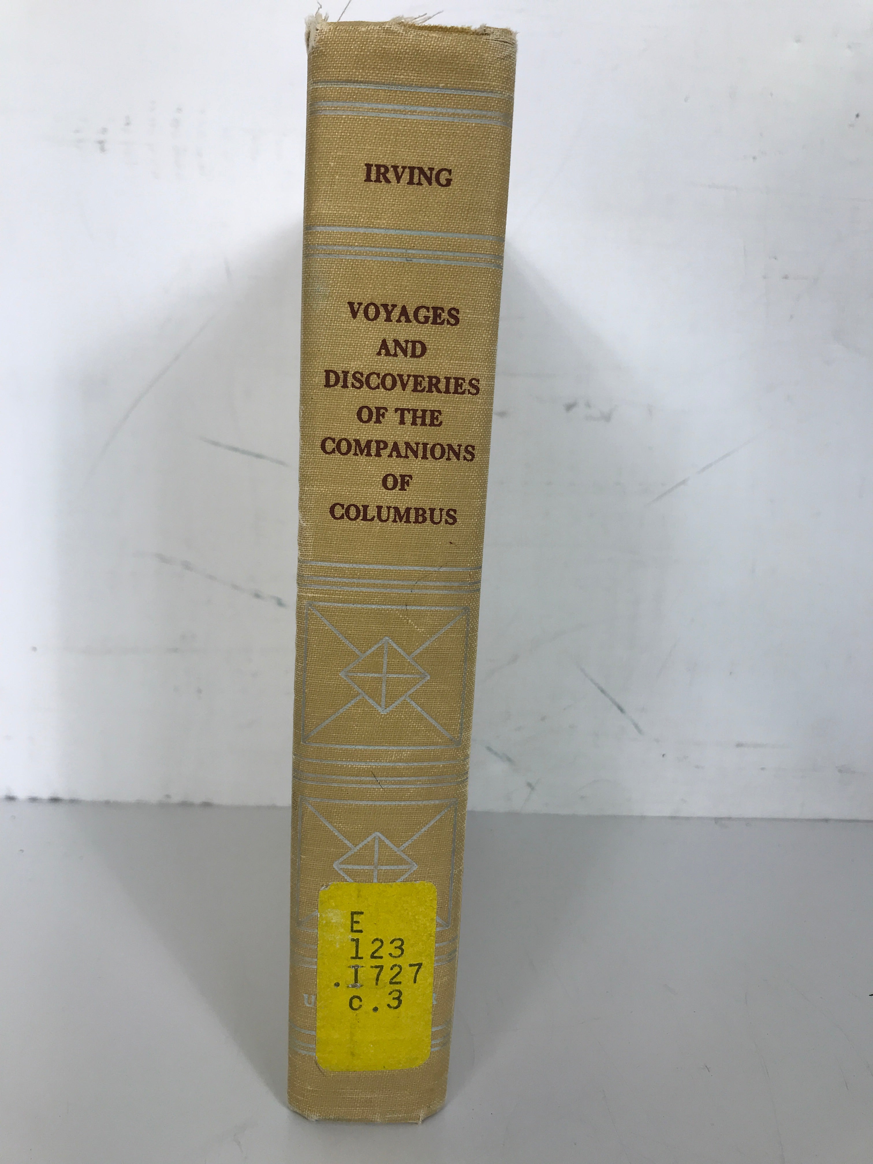 Voyages and Discoveries of the Companions of Columbus Washington Irving 1960 HC