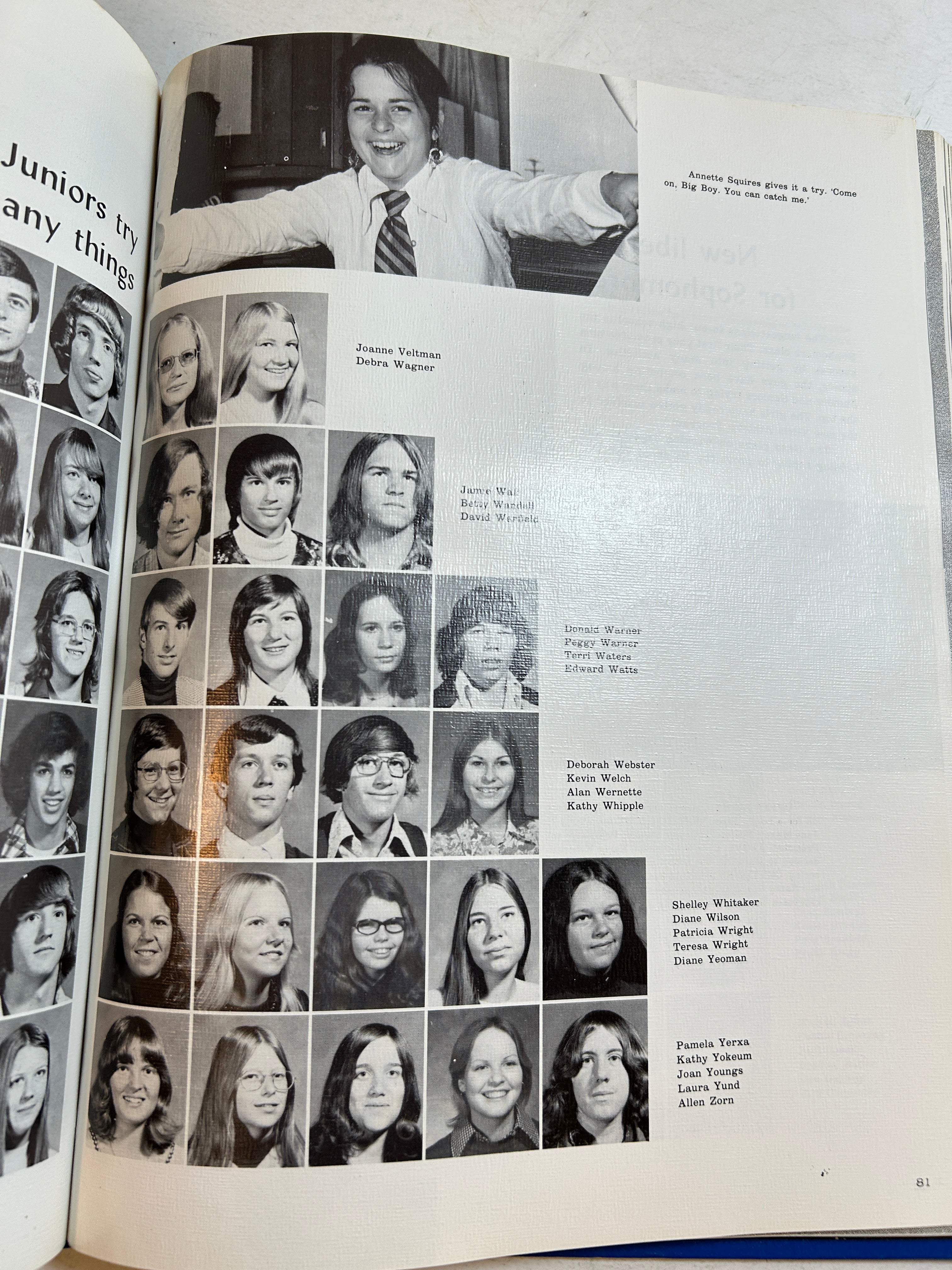 1974 Eaton Rapids High School Yearbook "Eatonian" Eaton Rapids Michigan HC