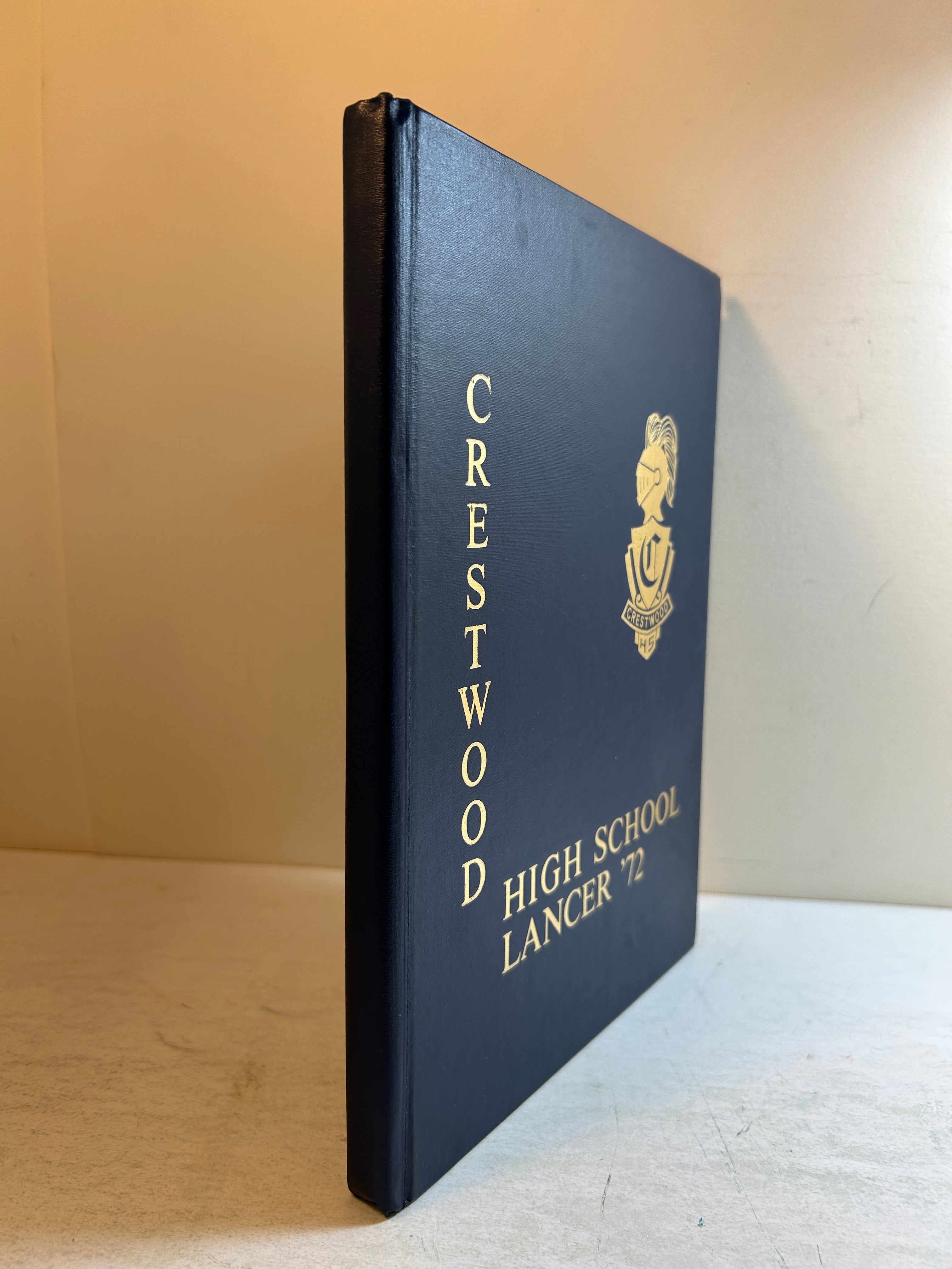 1972 Crestwood High School Yearbook "Lancer" Dearborn Heights Michigan HC