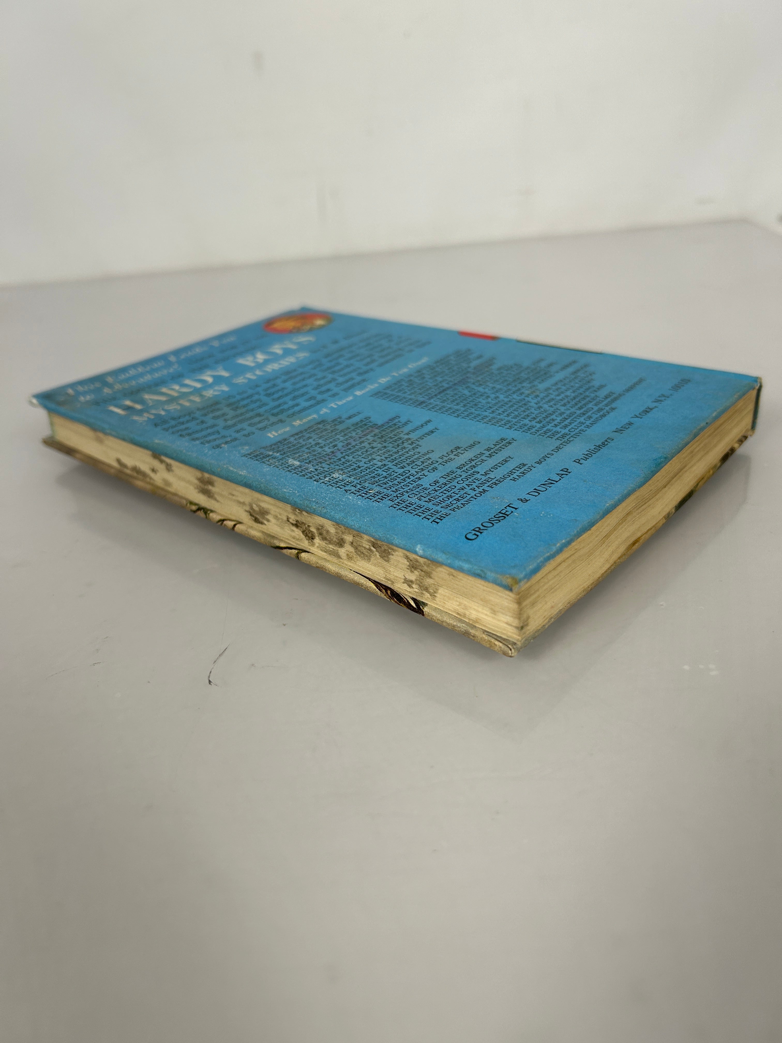 Lot of 5 Hardy Boys Hardcover Mystery Books 5- 9 Vintage Matte Picture Cover
