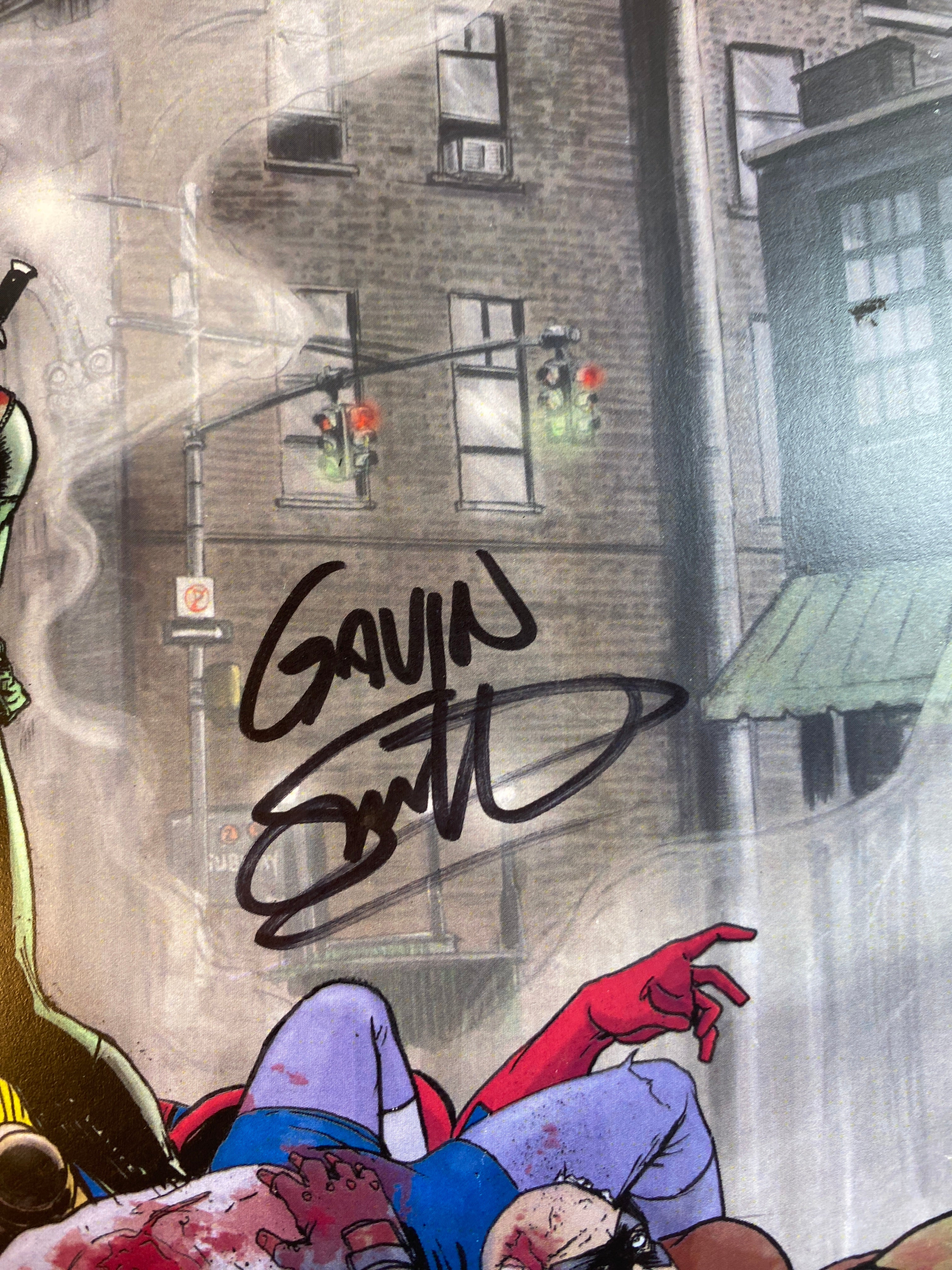 Charge #1 Superheroes Must Die Comic Gavin Smith *Signed*