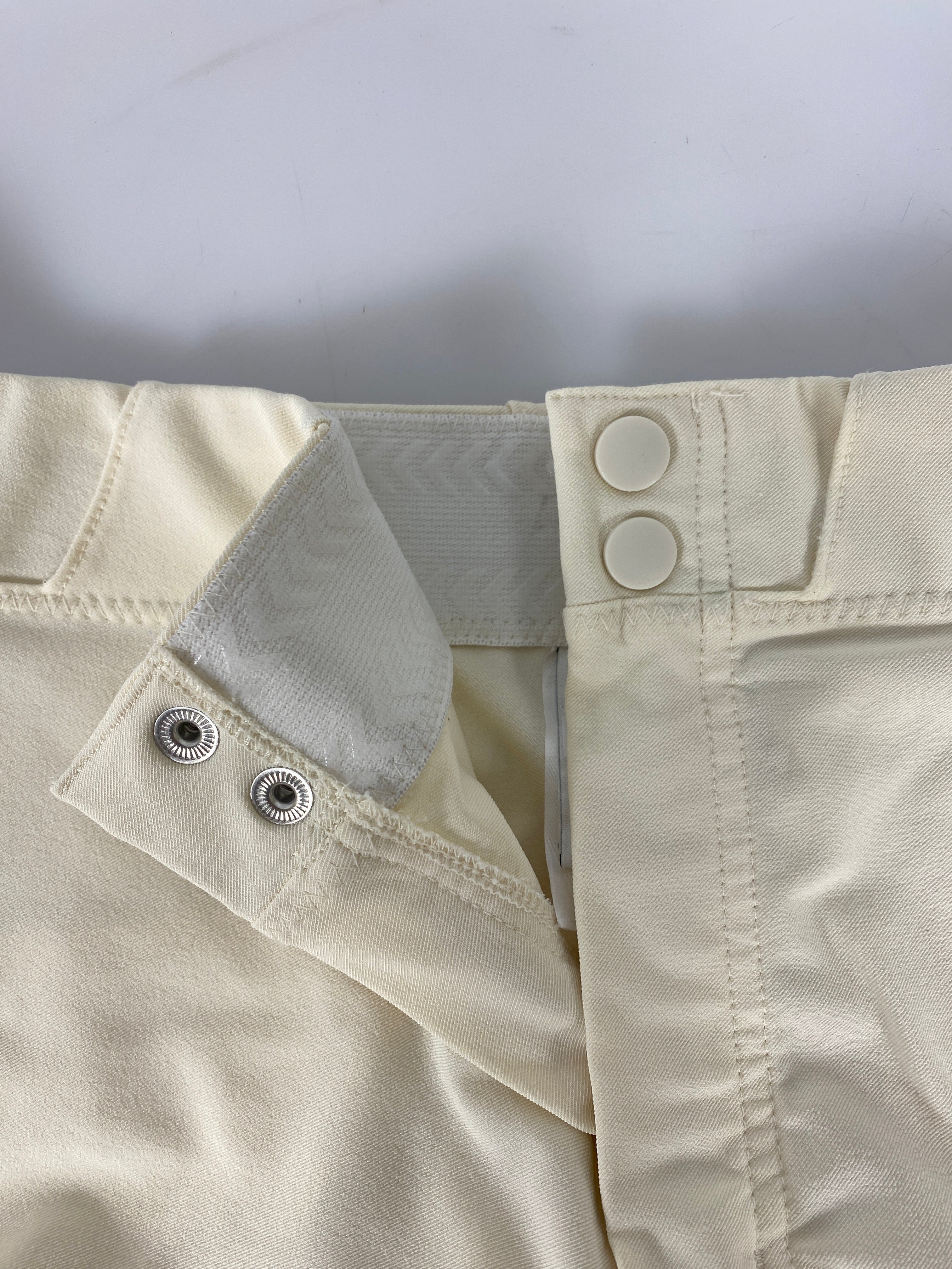 Nike Beige Baseball Green Stripe Baseball Game Pant Men’s Size Small L29