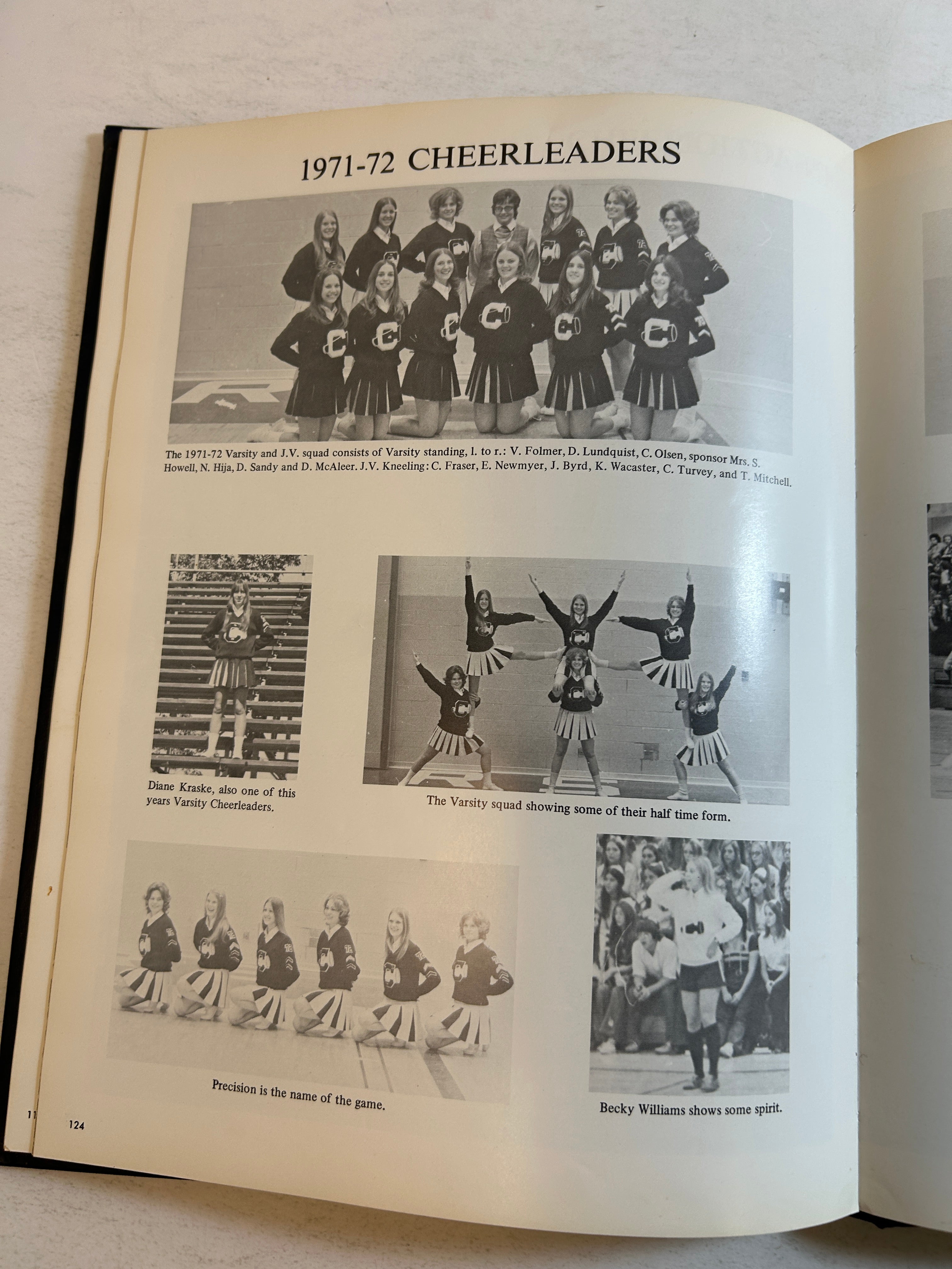 1972 Crestwood High School Yearbook "Lancer" Dearborn Heights Michigan HC