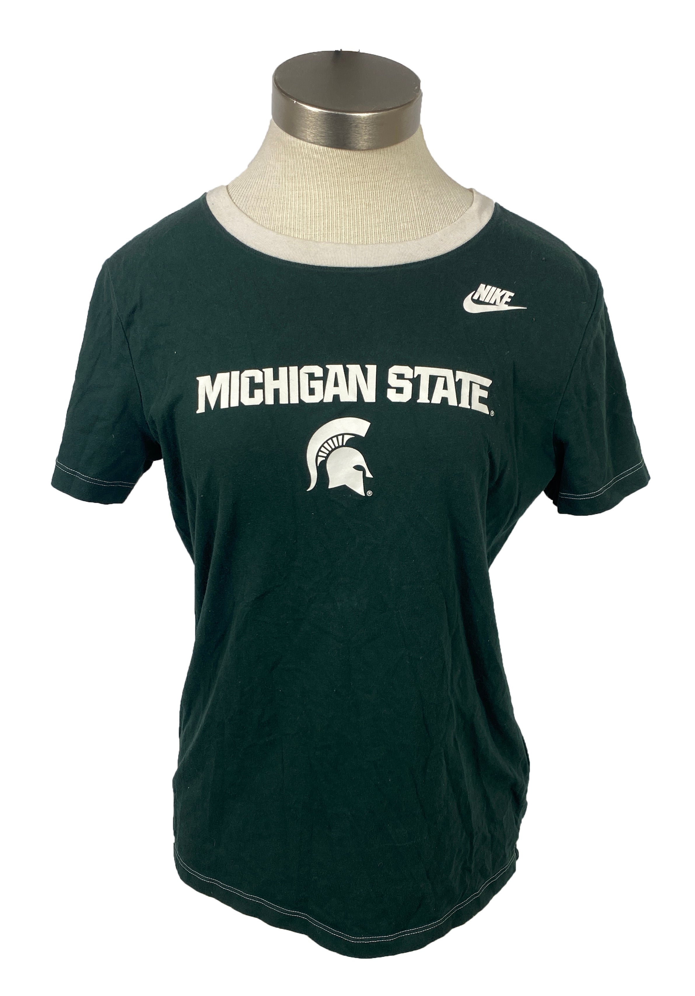 Nike Green MSU T-Shirt Women's Size M