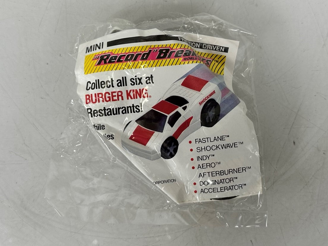 Vintage Burger King x Hasbro Shockwave Toy Car