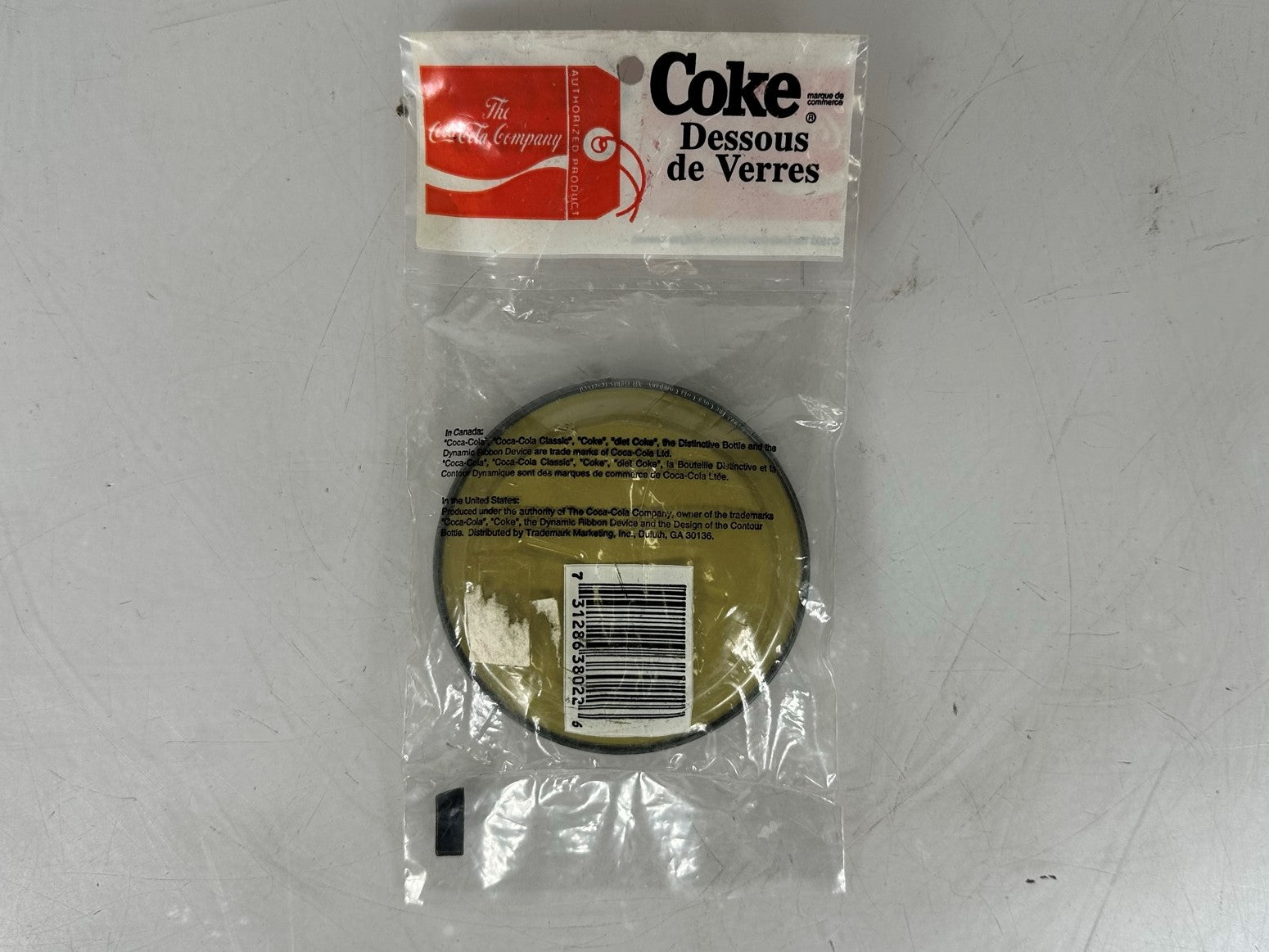 Pack of 6 Vintage Coca-Cola Coasters *Sealed*