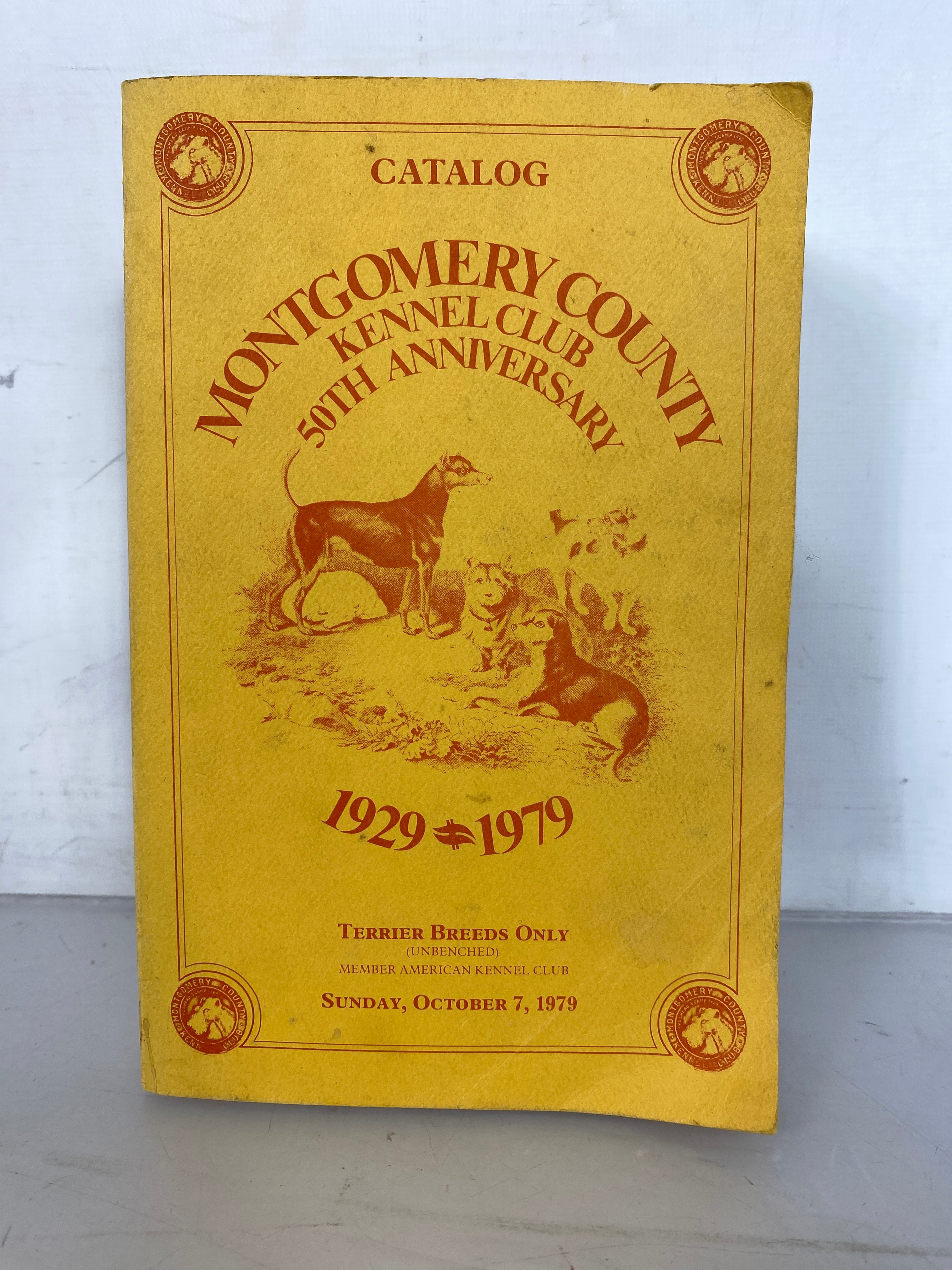 Lot of 3 Montgomery Country Kennel Club Terrier Club Programs 1979/2007/2009 SC