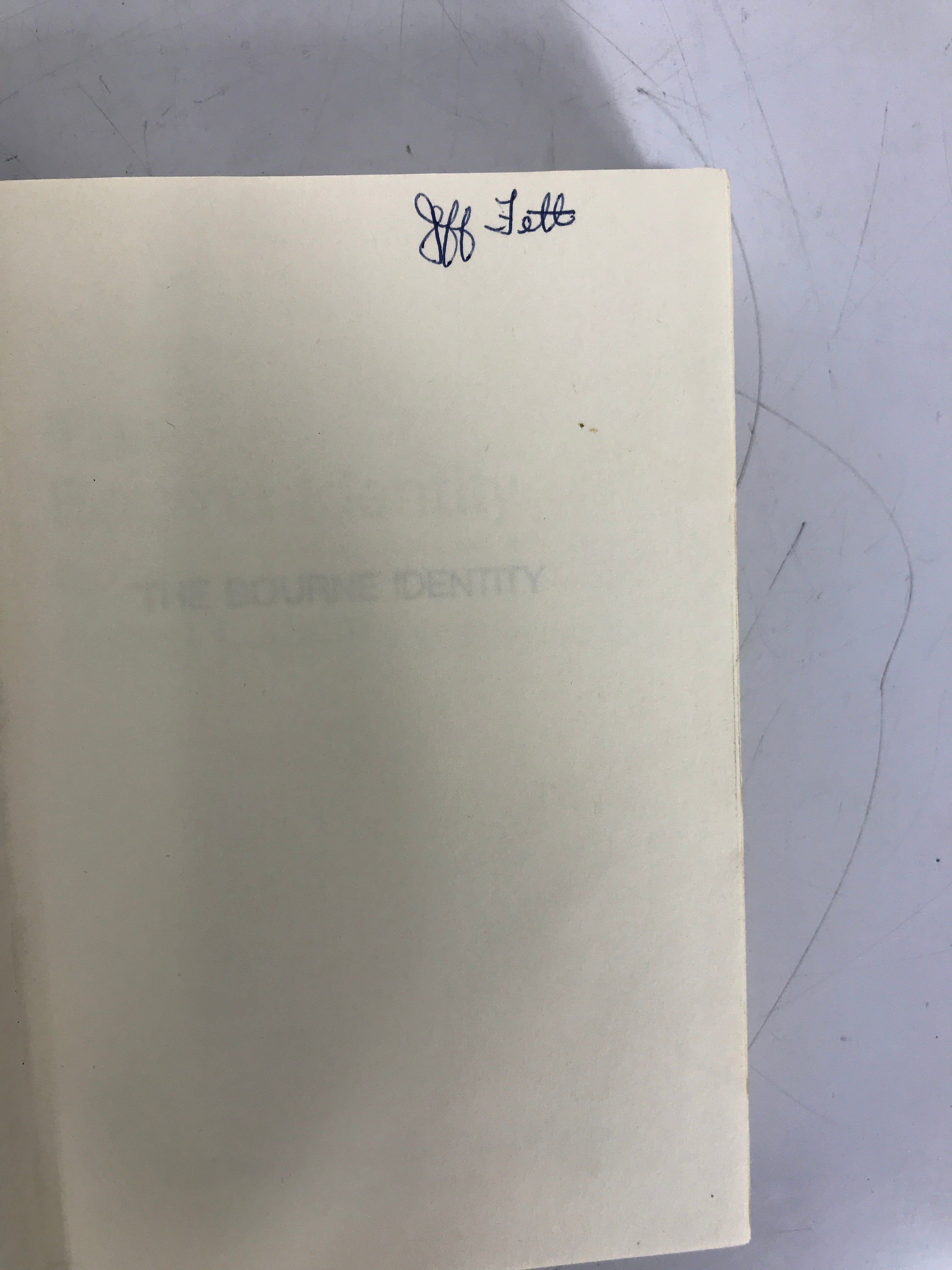 The Bourne Identity by Robert Ludlum 1980 Book Club Edition HC DJ