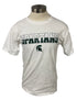 White MSU T-Shirt Unisex Size M