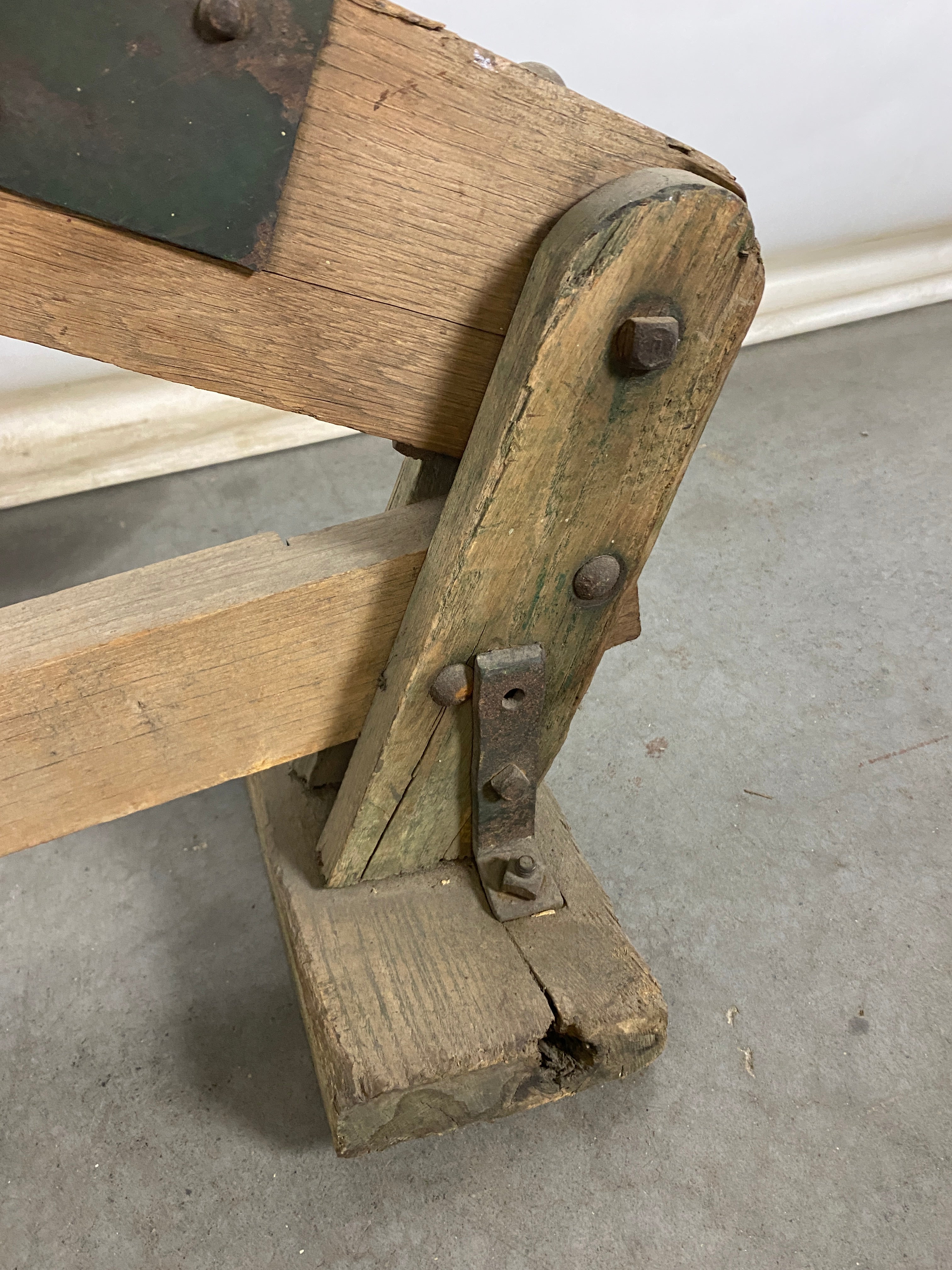 Antique Wooden Buggy/Wagon Jack