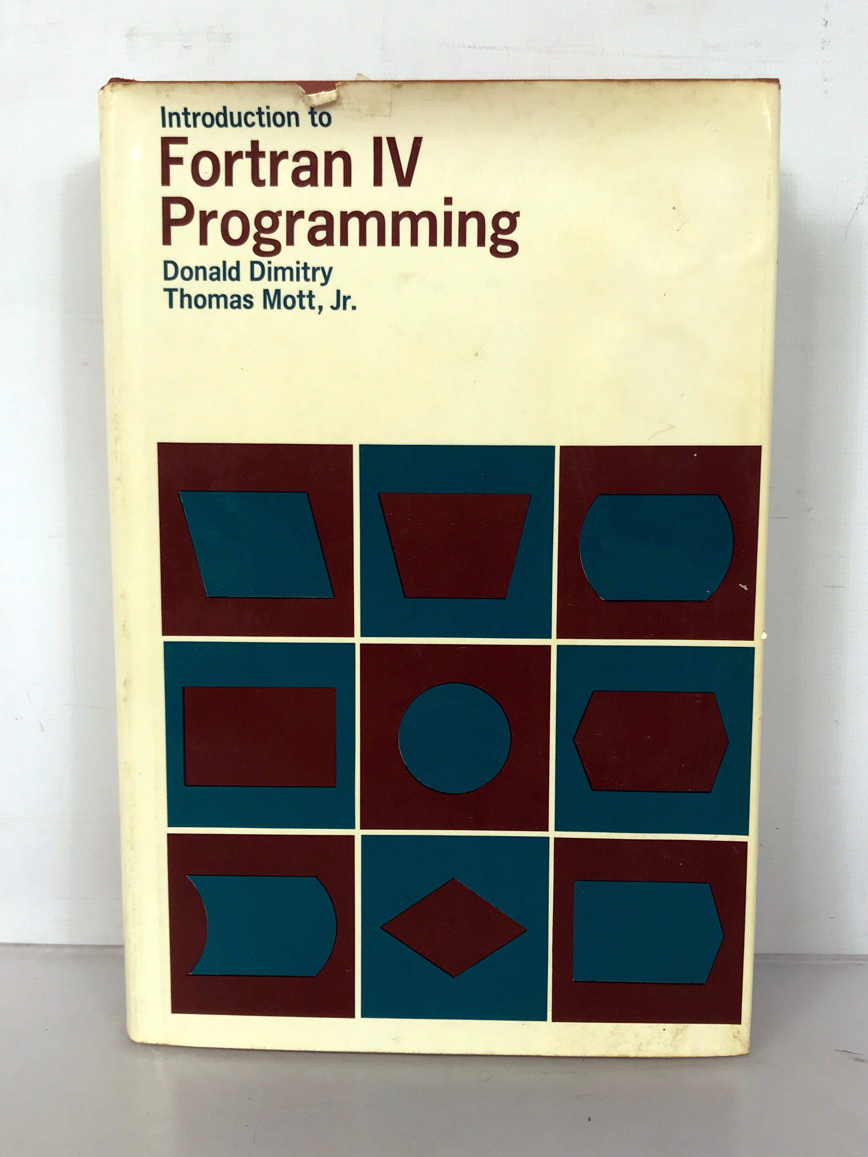 Introduction to Fortran IV Programming Dimitry and Mott 1966 HC DJ