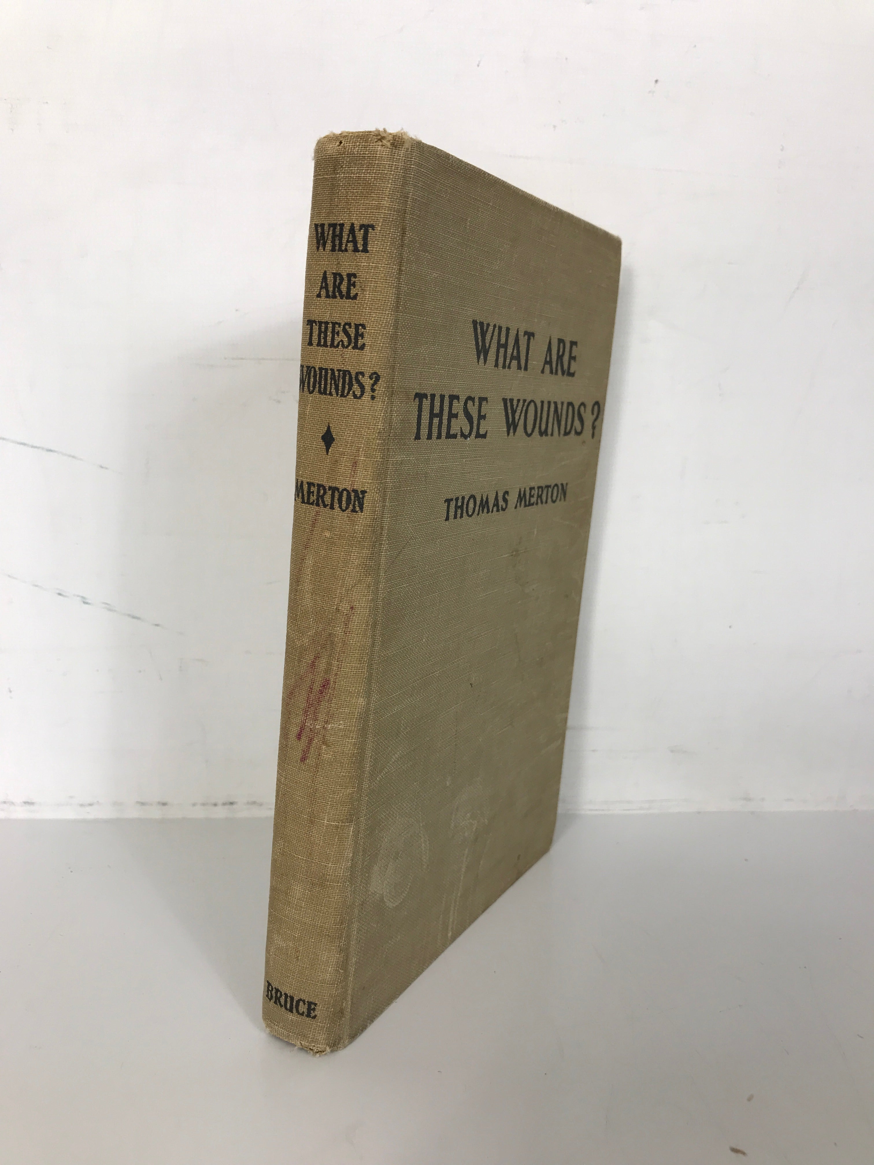 What Are These Wounds? Thomas Merton 1950 Saint Lutgarde of Aywieres Vintage HC