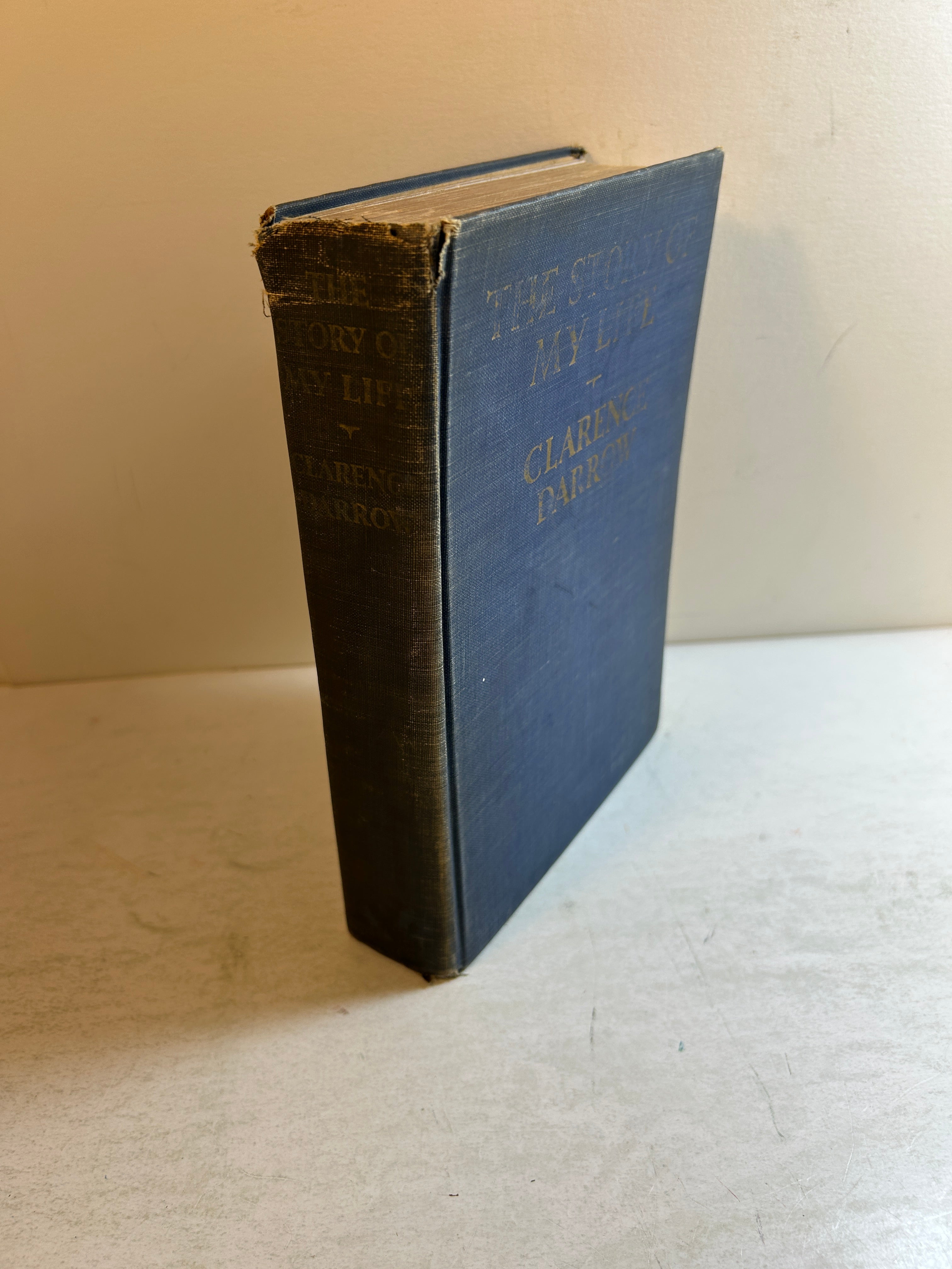 The Story of My Life Clarence Darrow 1932 Charles Scribner's Sons HC