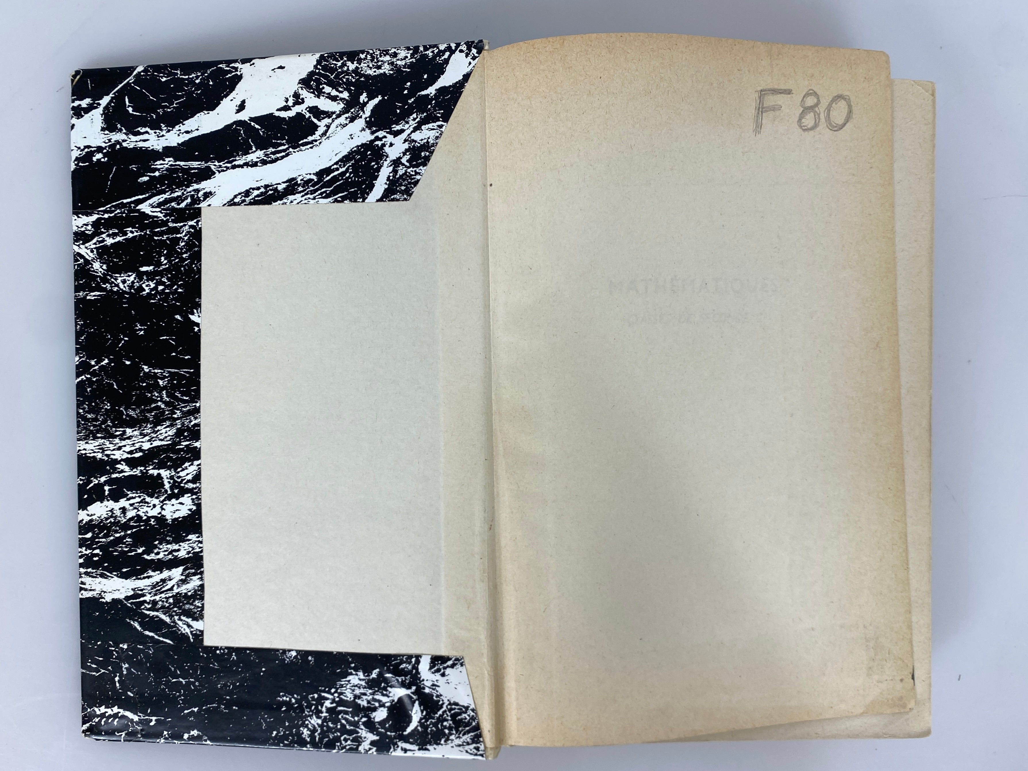 2 Vintage French Math Textbooks by C. Breard/A. Combes 1966-68