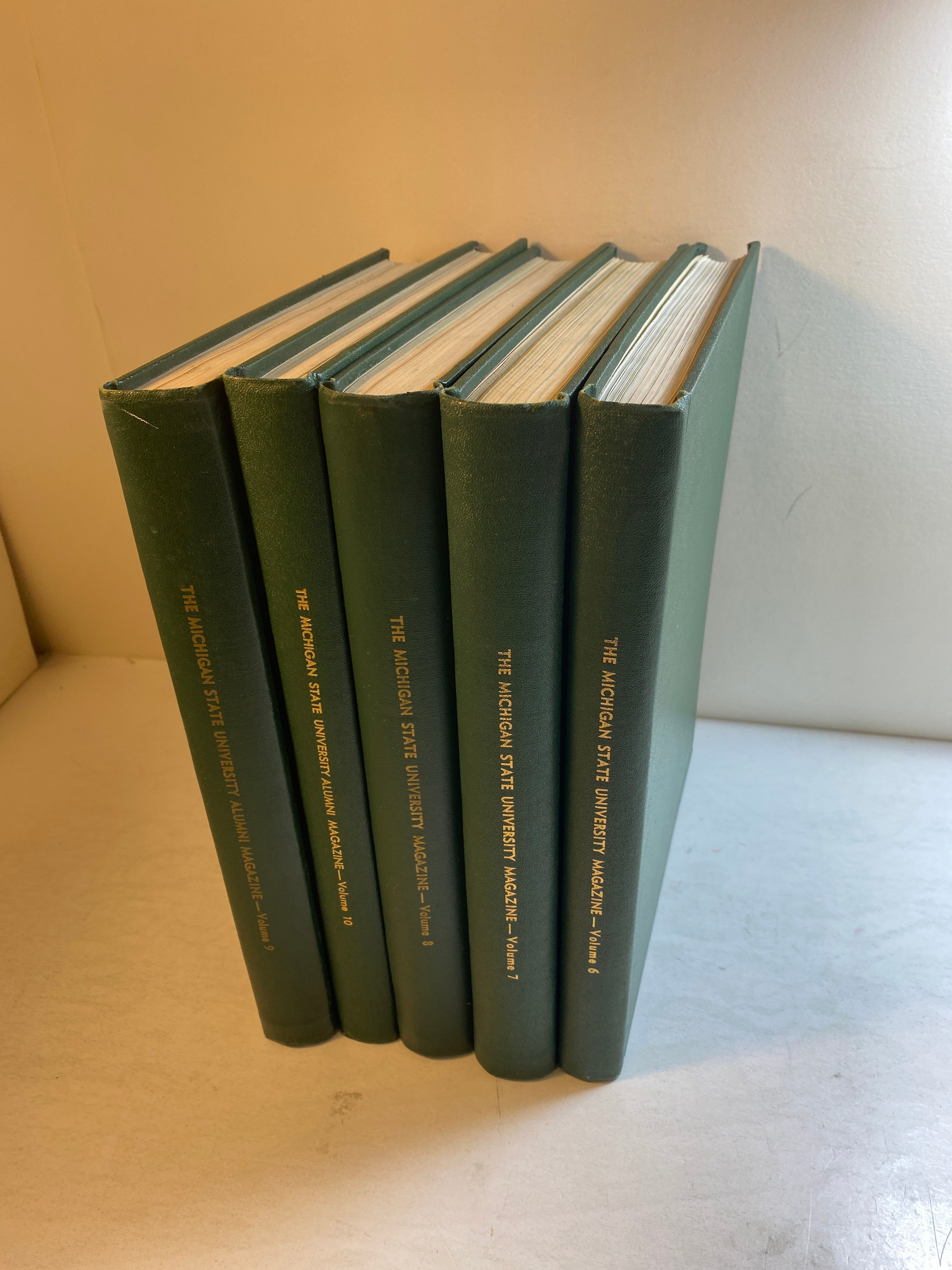 MSU Alumni Magazine Library Bound Complete Years 1960-1965