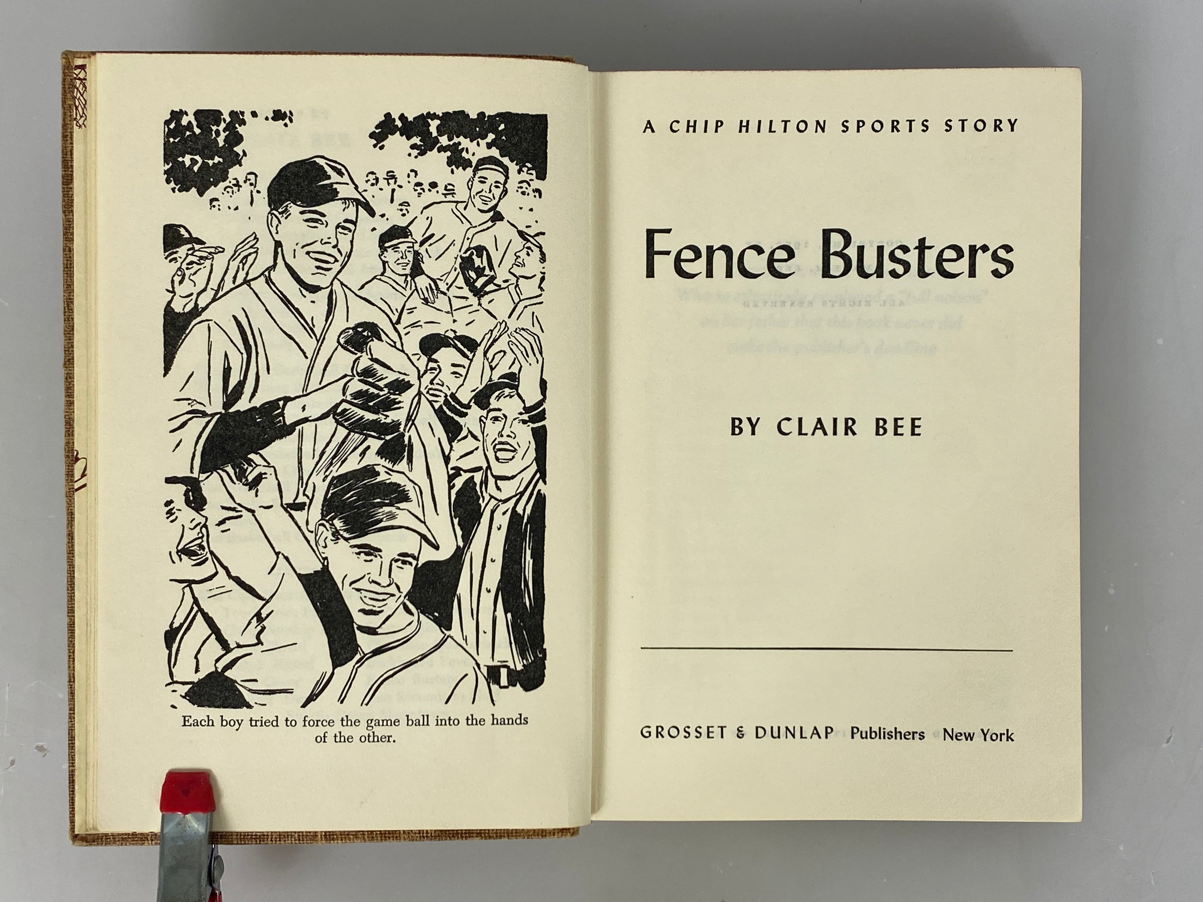 3 Vintage Chip Hilton Sports Series by Clair Bee 1948-1953 HC