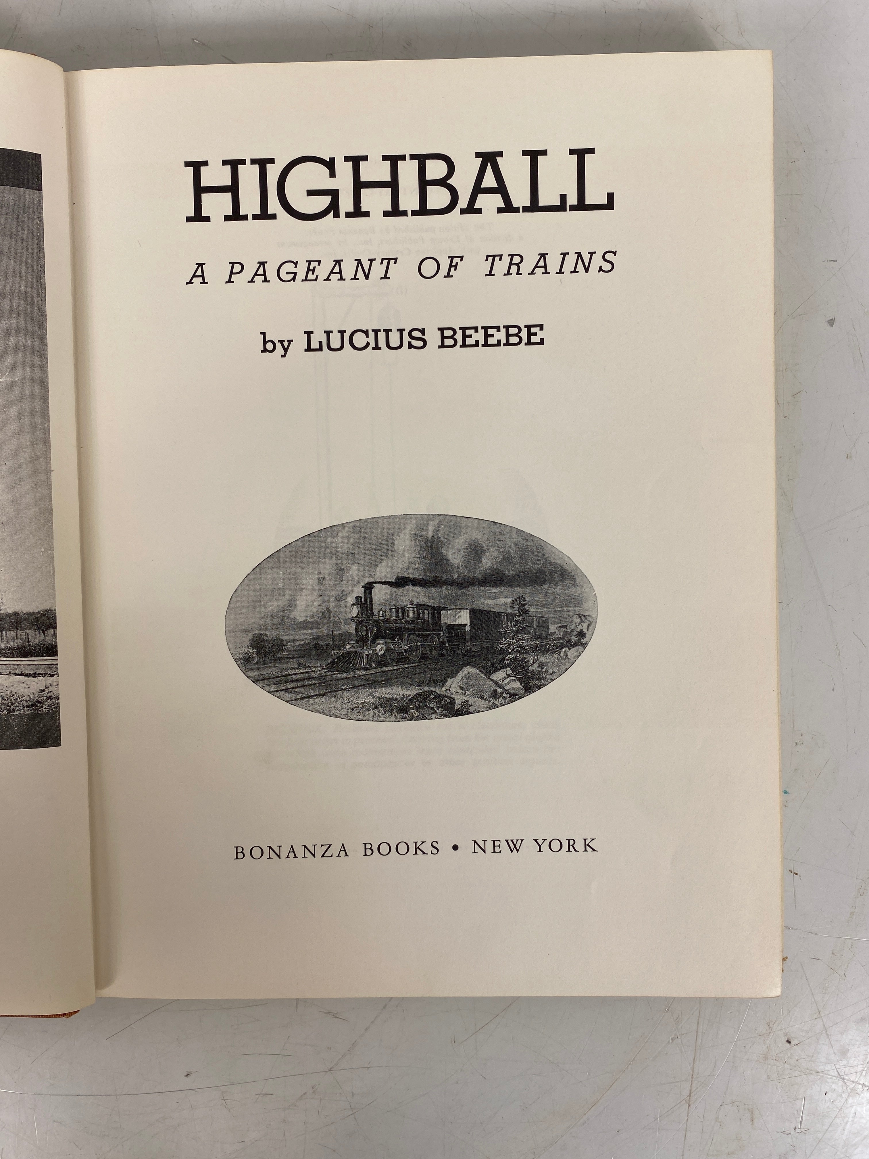 Lot of 2: Highball A Pageant of Trains (Beebe)/Wabash (Heimburger) HCDJ