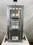 IKEA Spontan Industrial Grey Metal Wall Mount Magazine Rack
