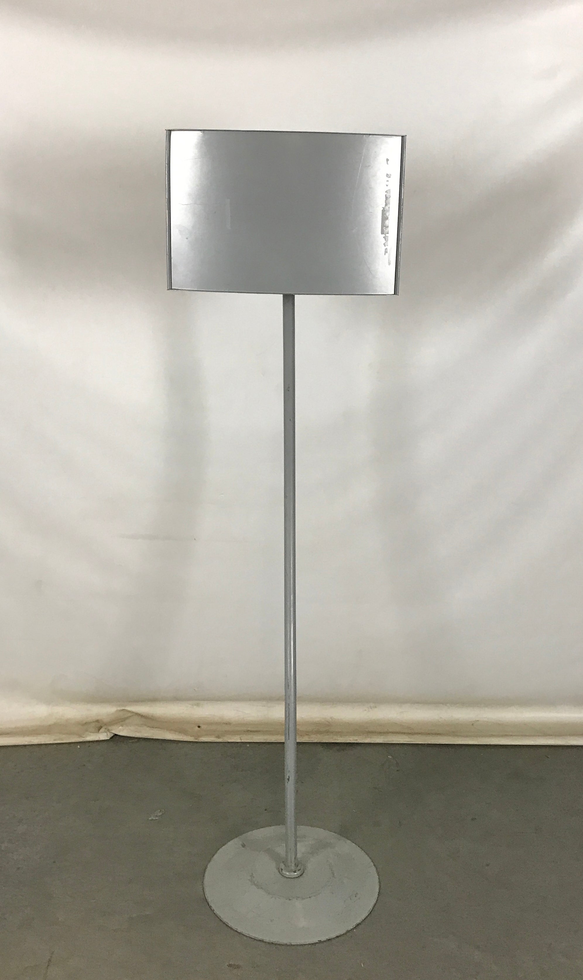 Tall Adjustable Metal Sign
