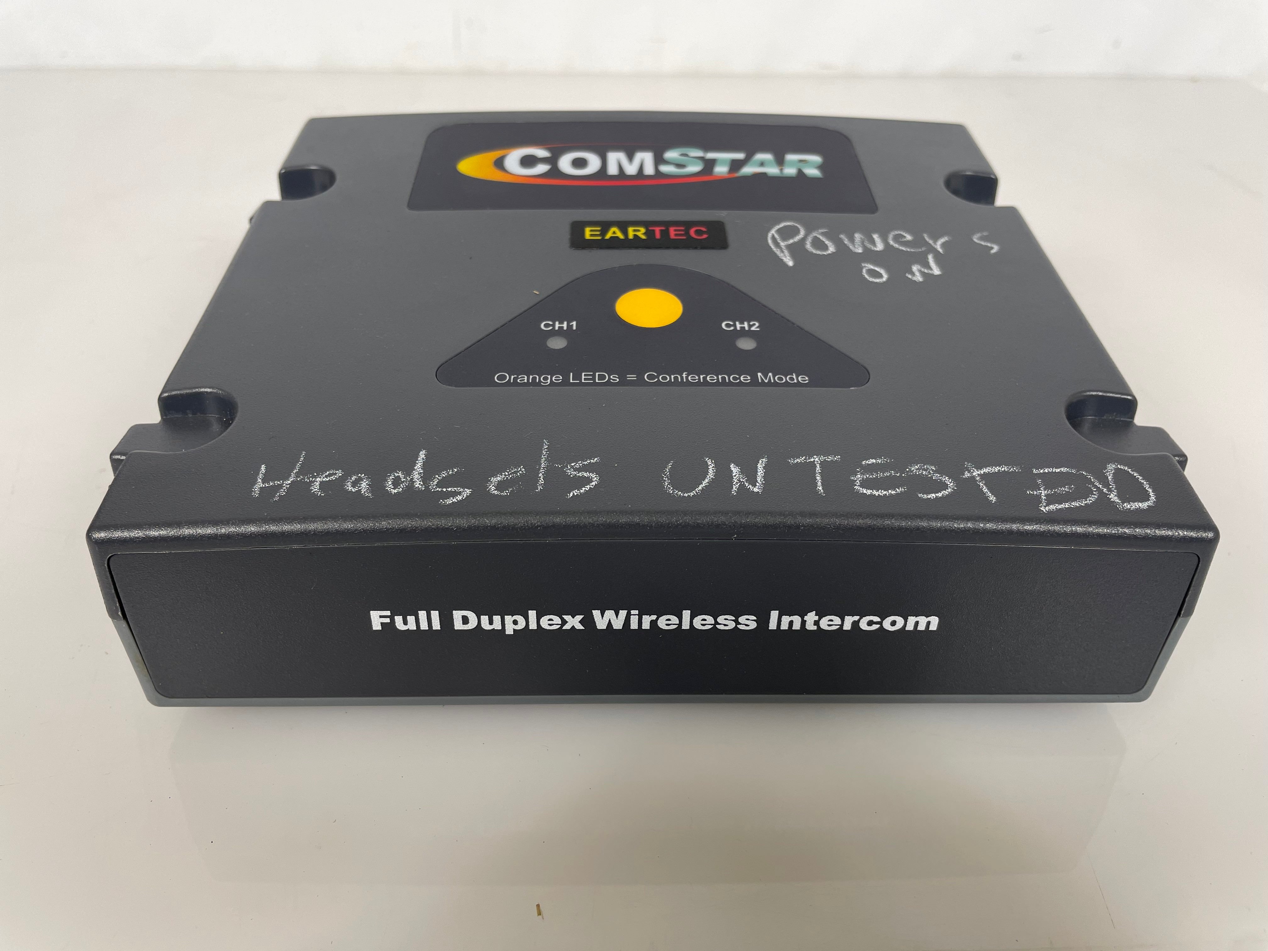 Eartech PRO2000 Comstar Wireless Intercom Base Station and Headsets