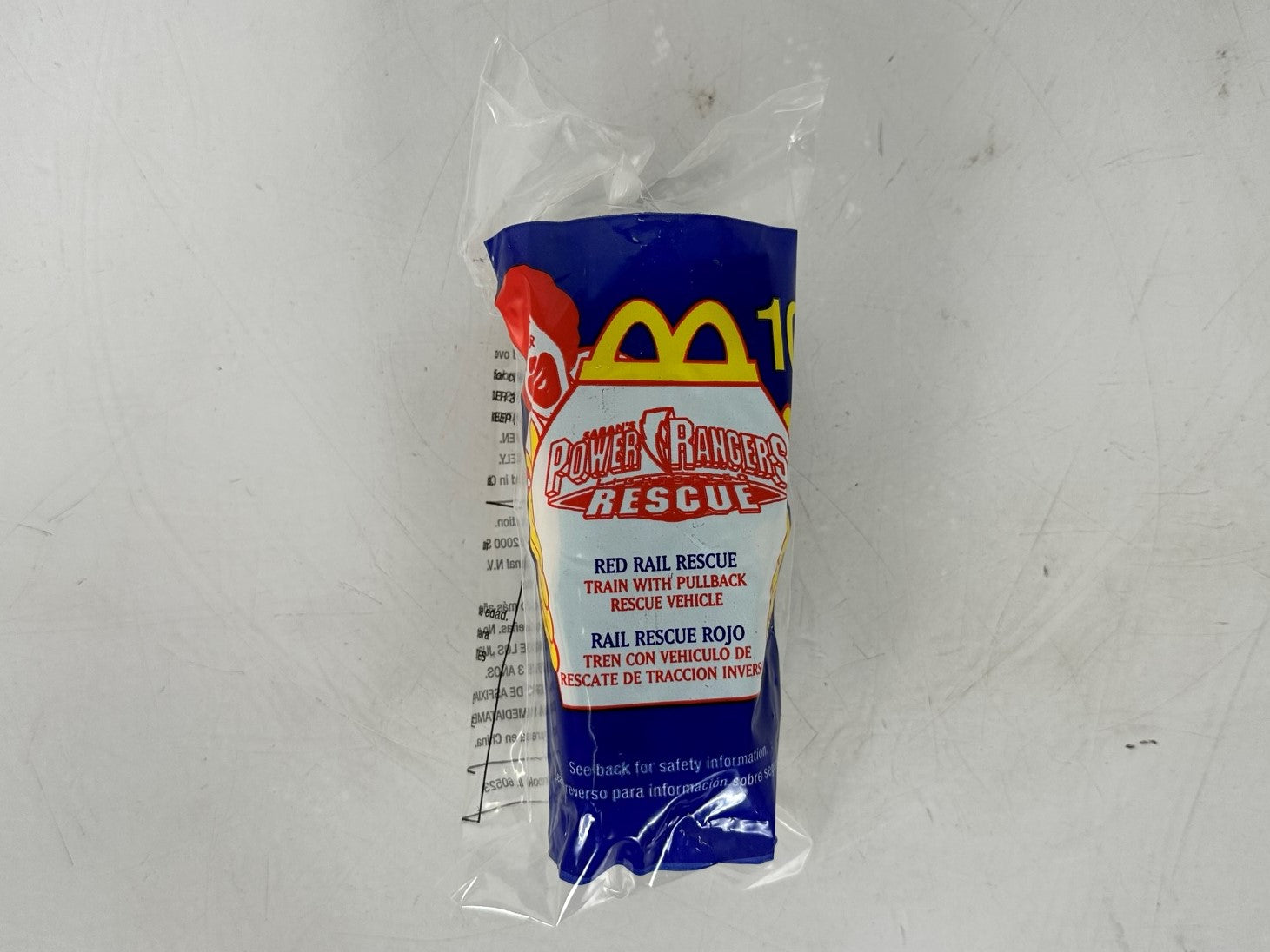 Vintage McDonald's x Power Rangers Lightspeed Rescue Happy Meal Toy *Sealed*