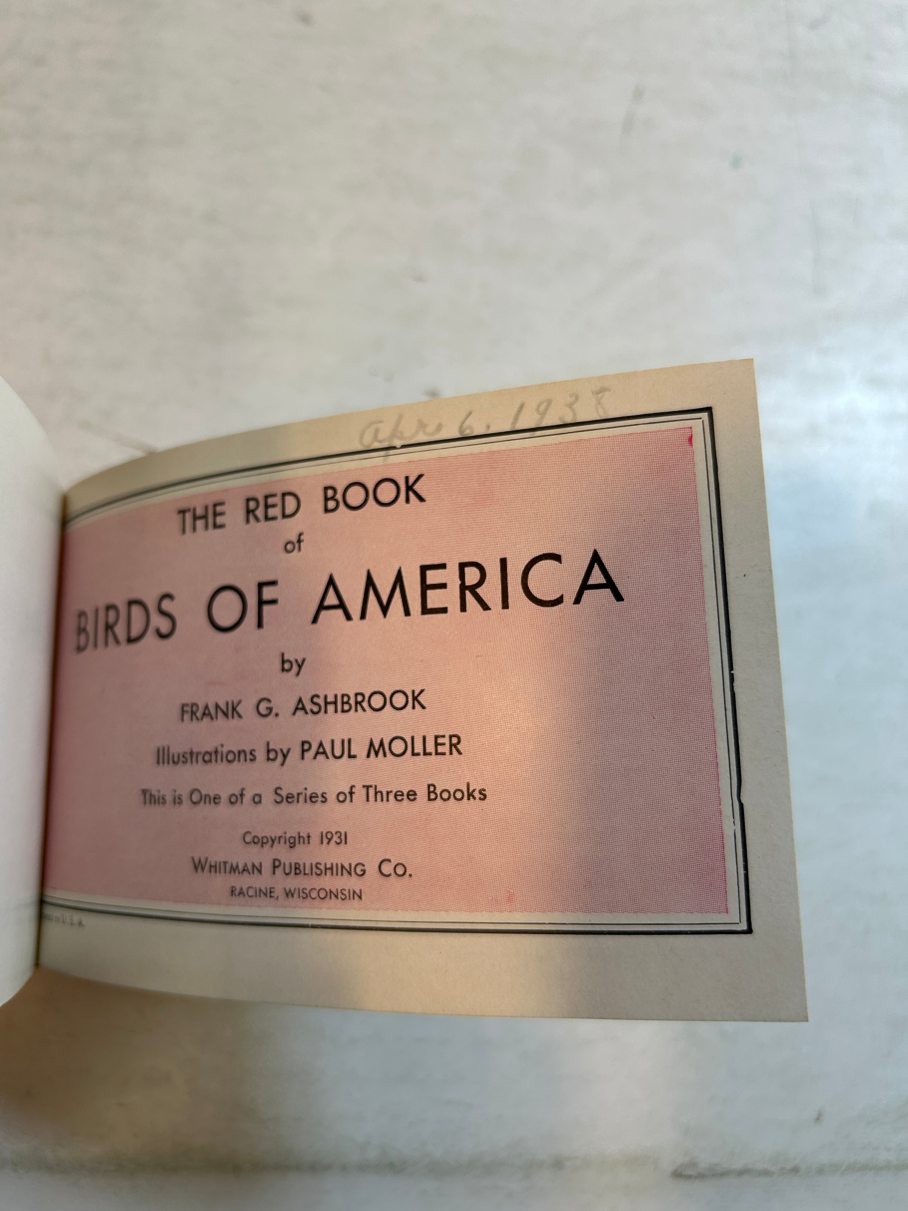 Lot of 5: Mini Guidebooks to Wildflowers and Birds 1931-45