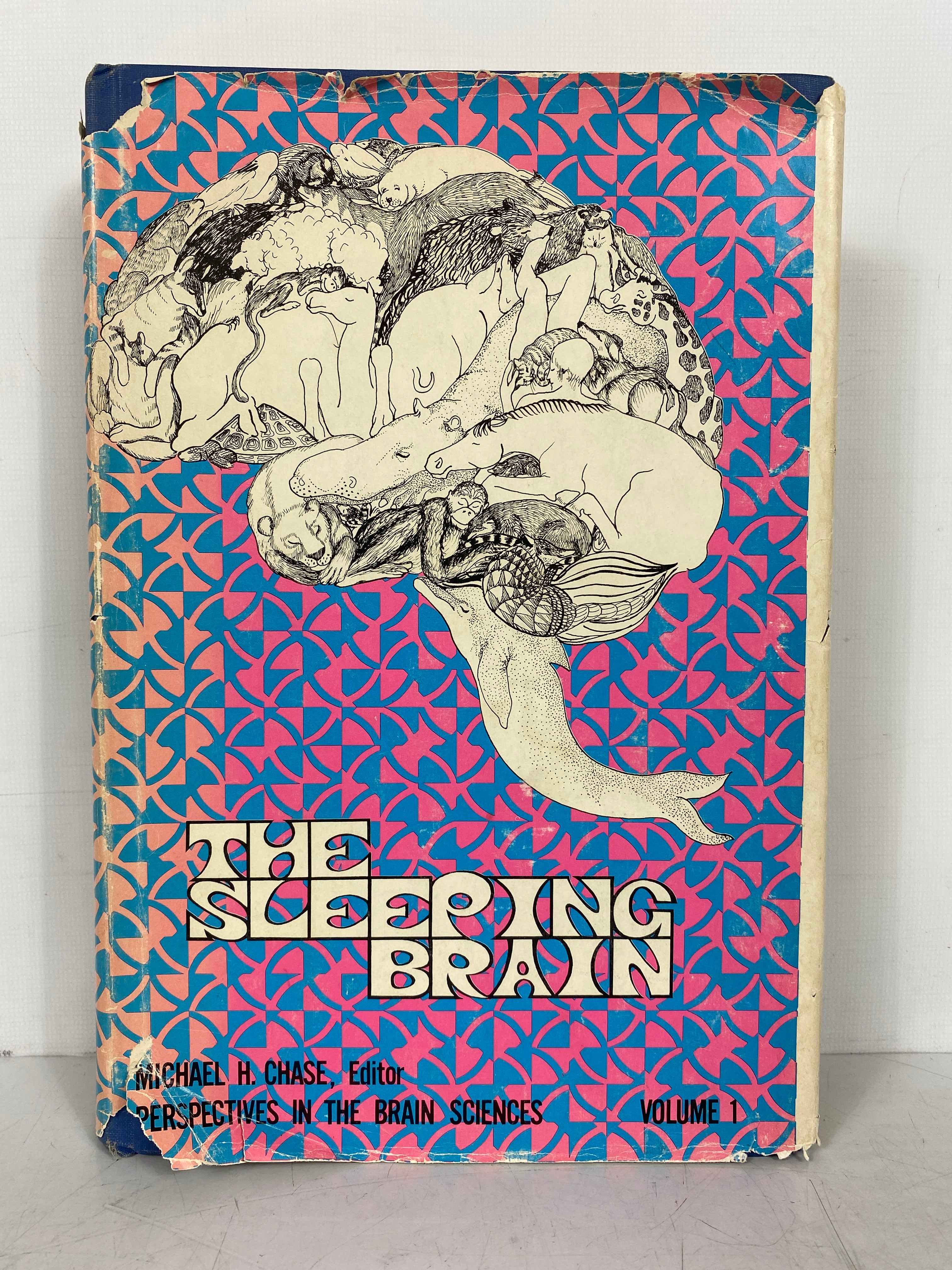 The Sleeping Brain (Vol I) Michael Chase 1972 Vintage HC DJ