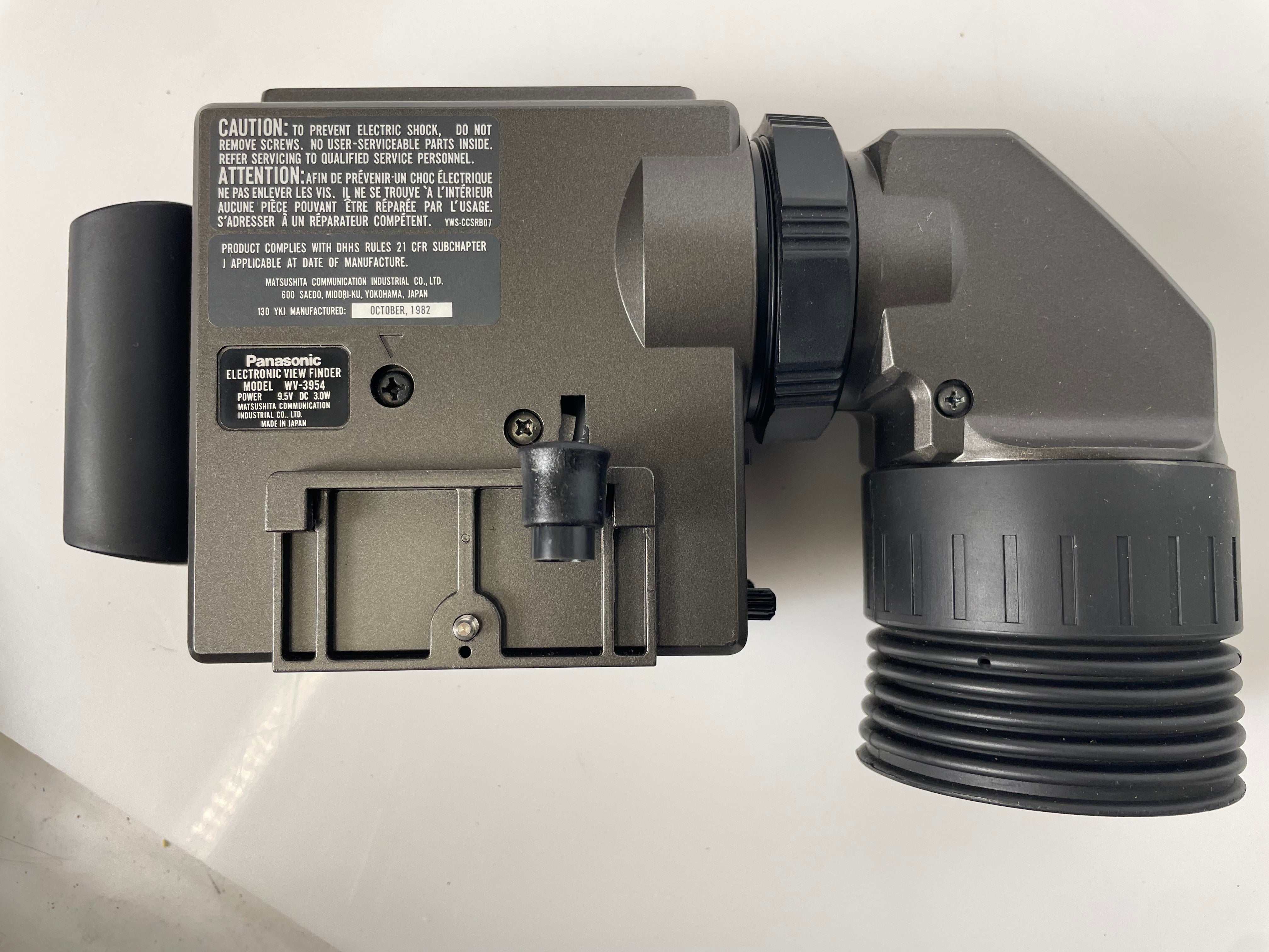 Panasonic WV-3990B Color Camera