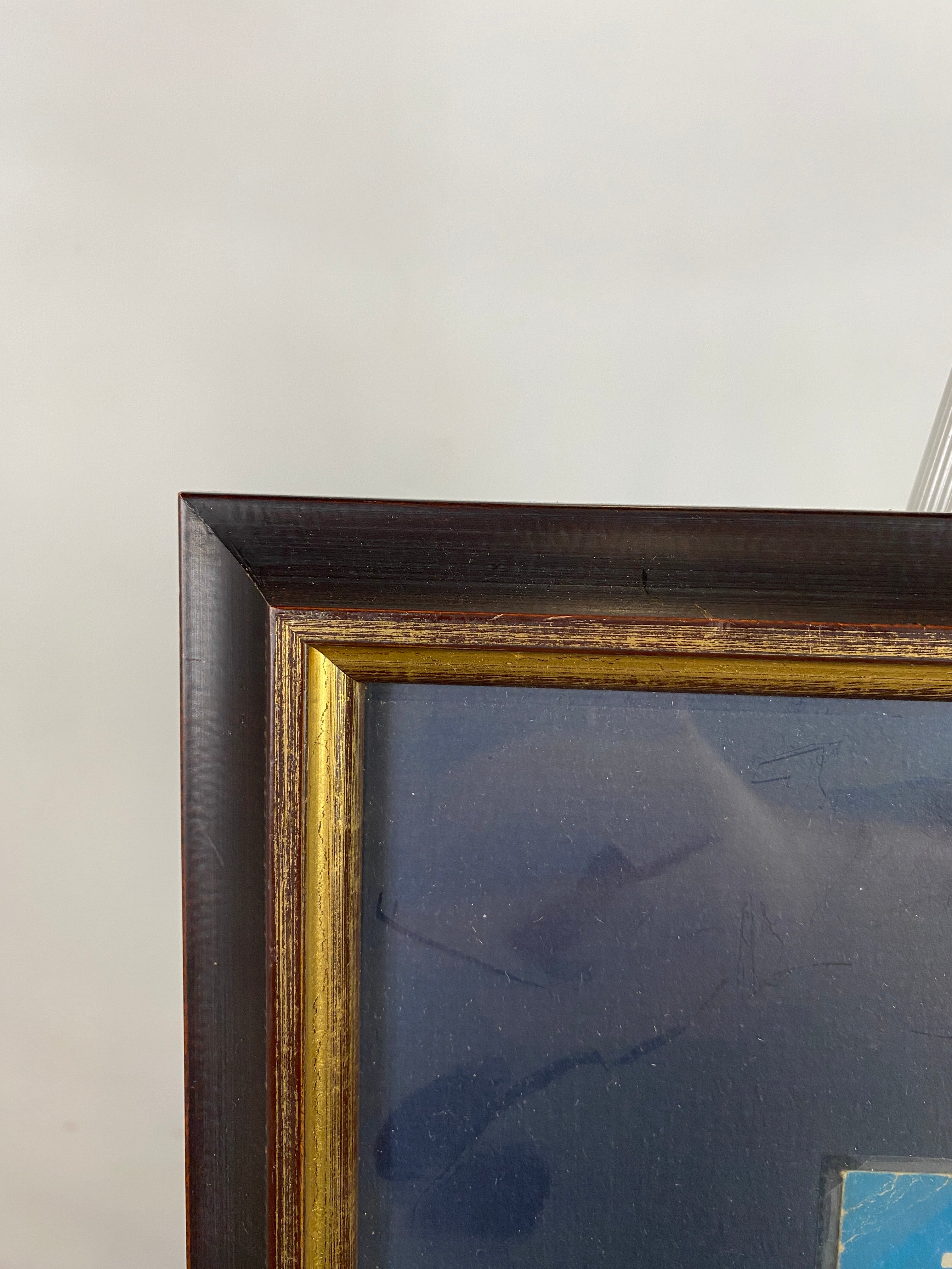 'The Woman In White' Vintage Promotional Piece Framed