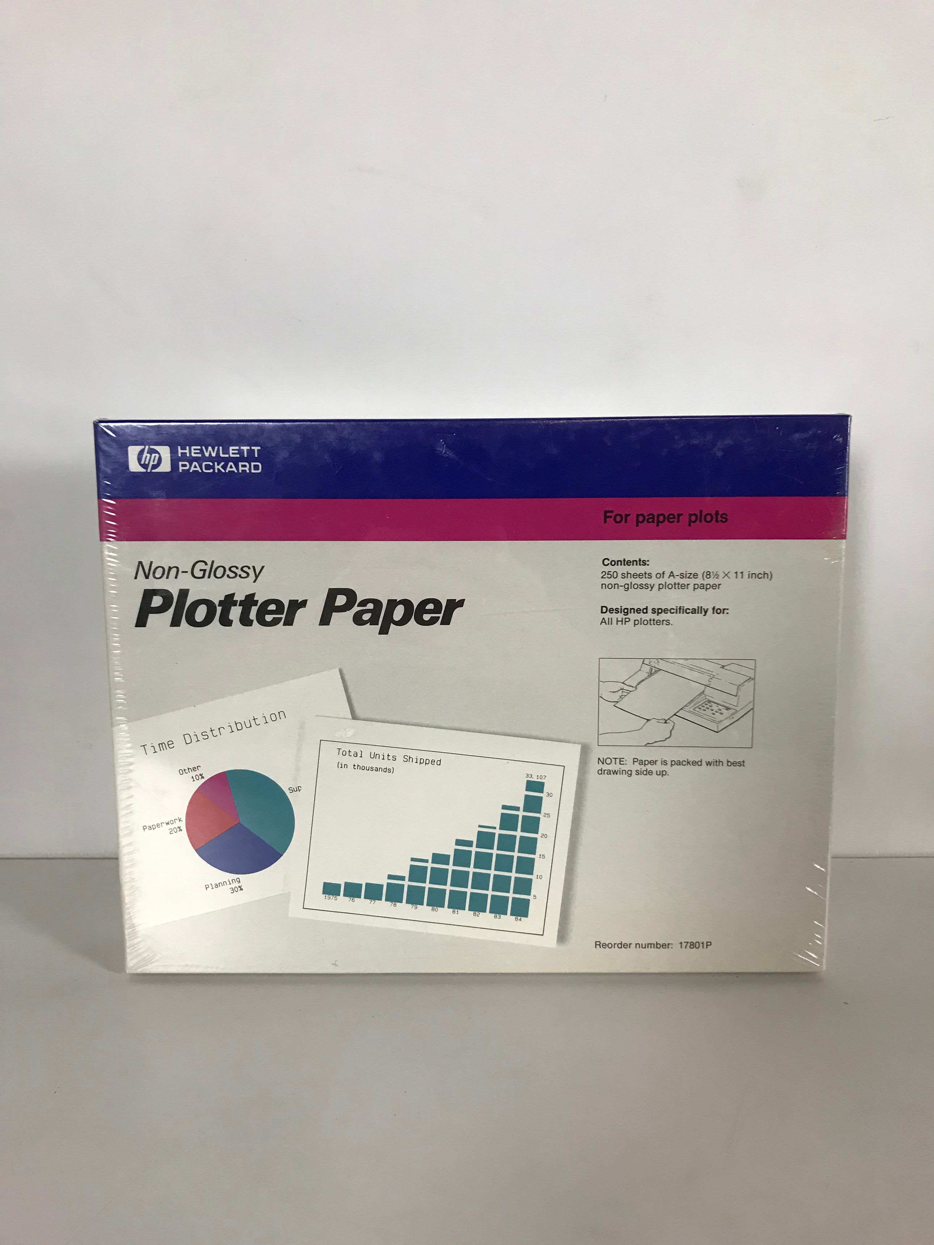 HP Non-Glossy Plotter Paper #17801P