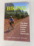 Biking Northern Michigan Robert Downes Paperback Book *signed*