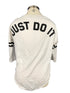 Nike White 3/4 Sleeve T-Shirt Women's Size Medium