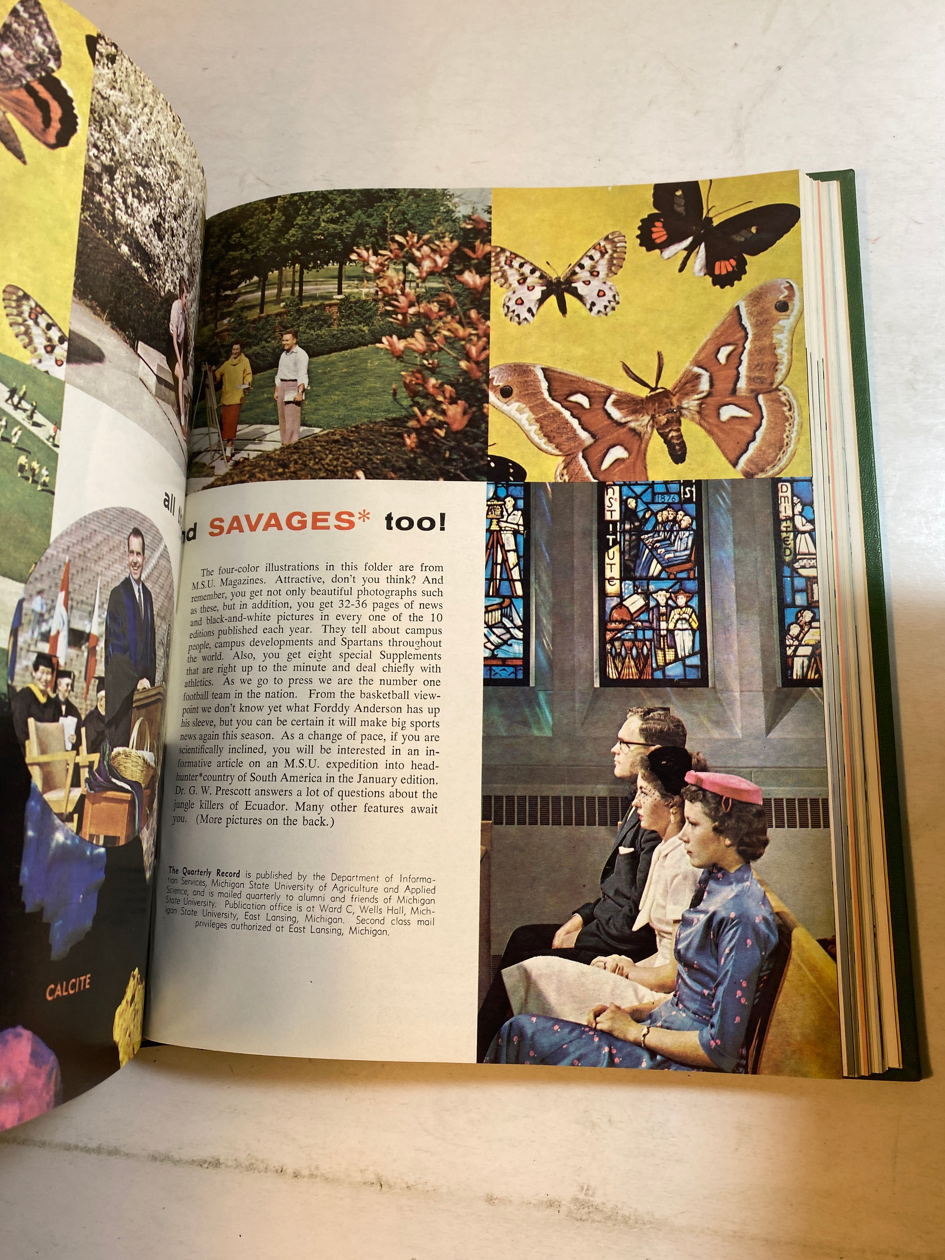 MSU Alumni Magazine Library Bound Complete Years 1955-1960