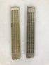 Vintage Braille Metal Folding Slates Howe Press 137 & Perkins 13