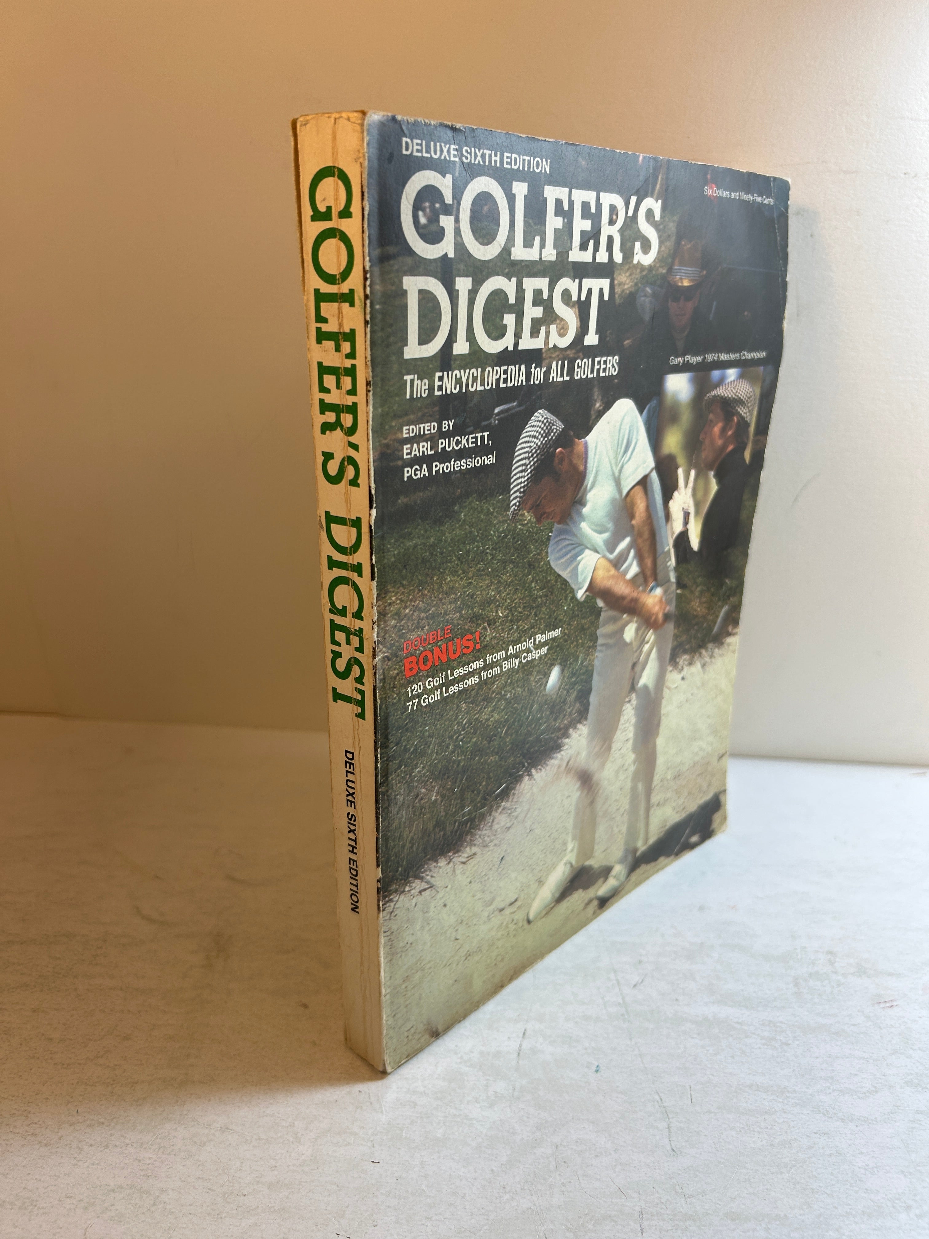 Golfer's Digest Editor Earl Puckett 6th Ed 1974