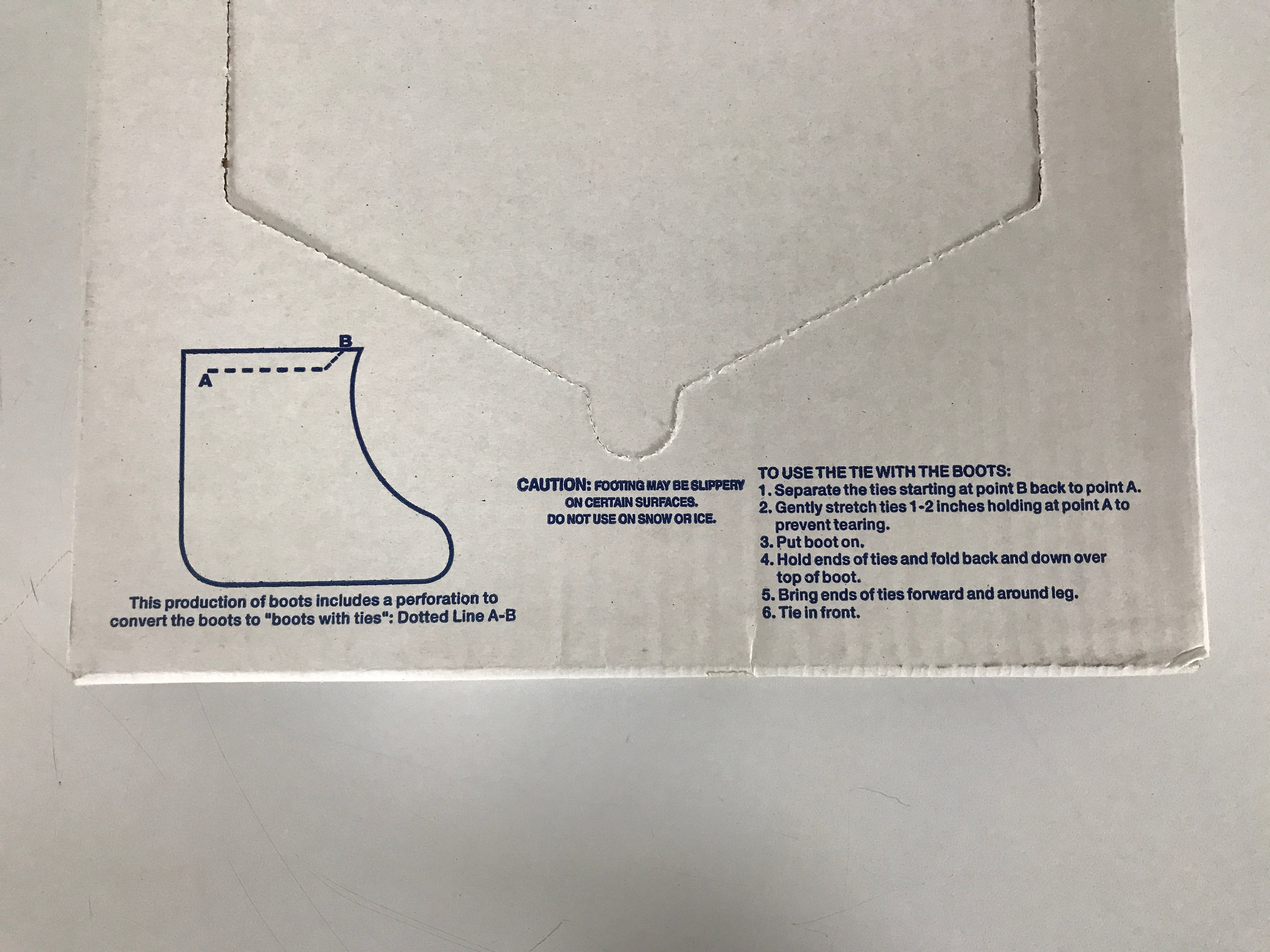 Knot-a-Boot Disposable Plastic Tie Boots