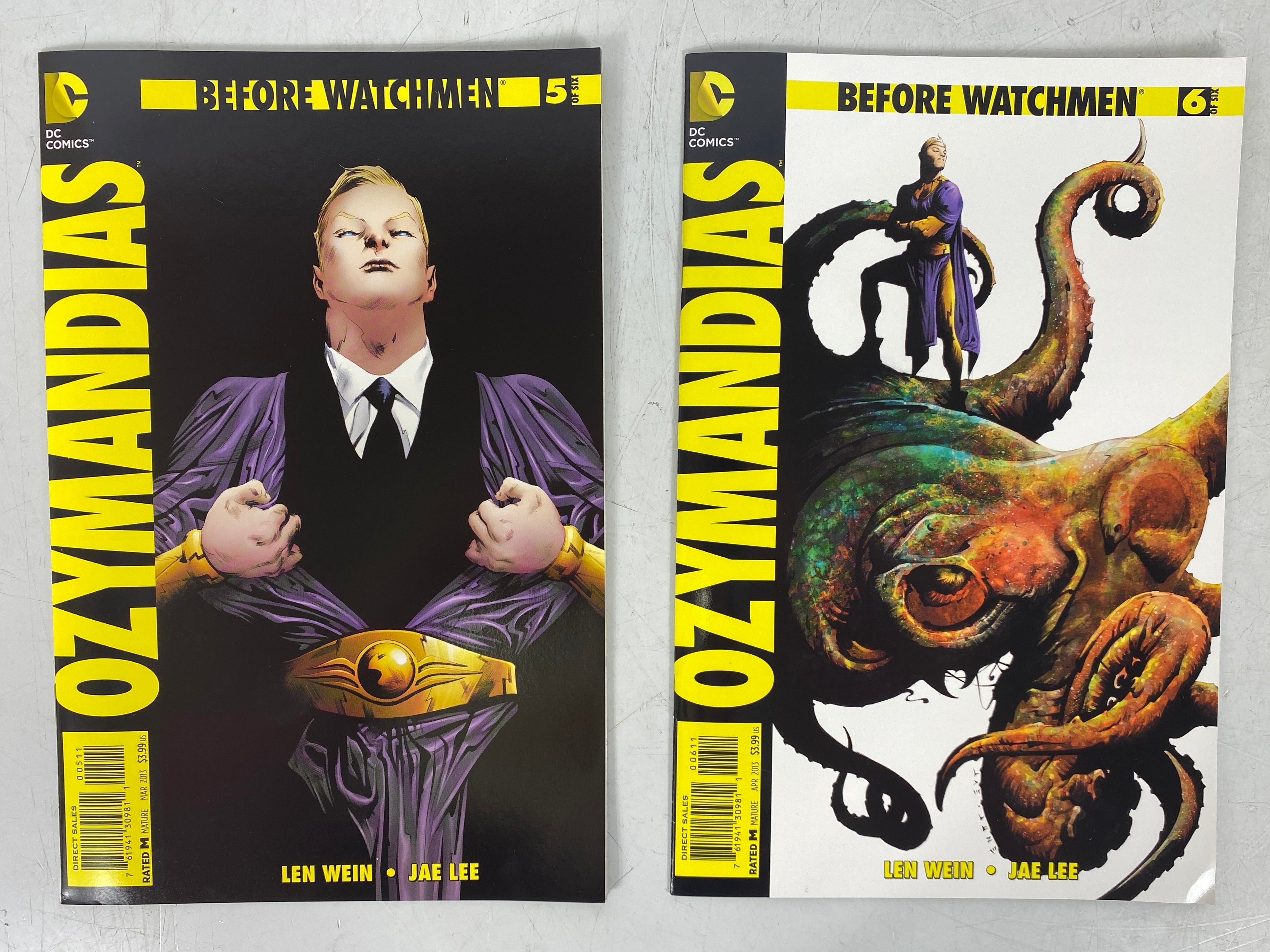 Before Watchmen Ozymandias #1-6 (2012-2013)
