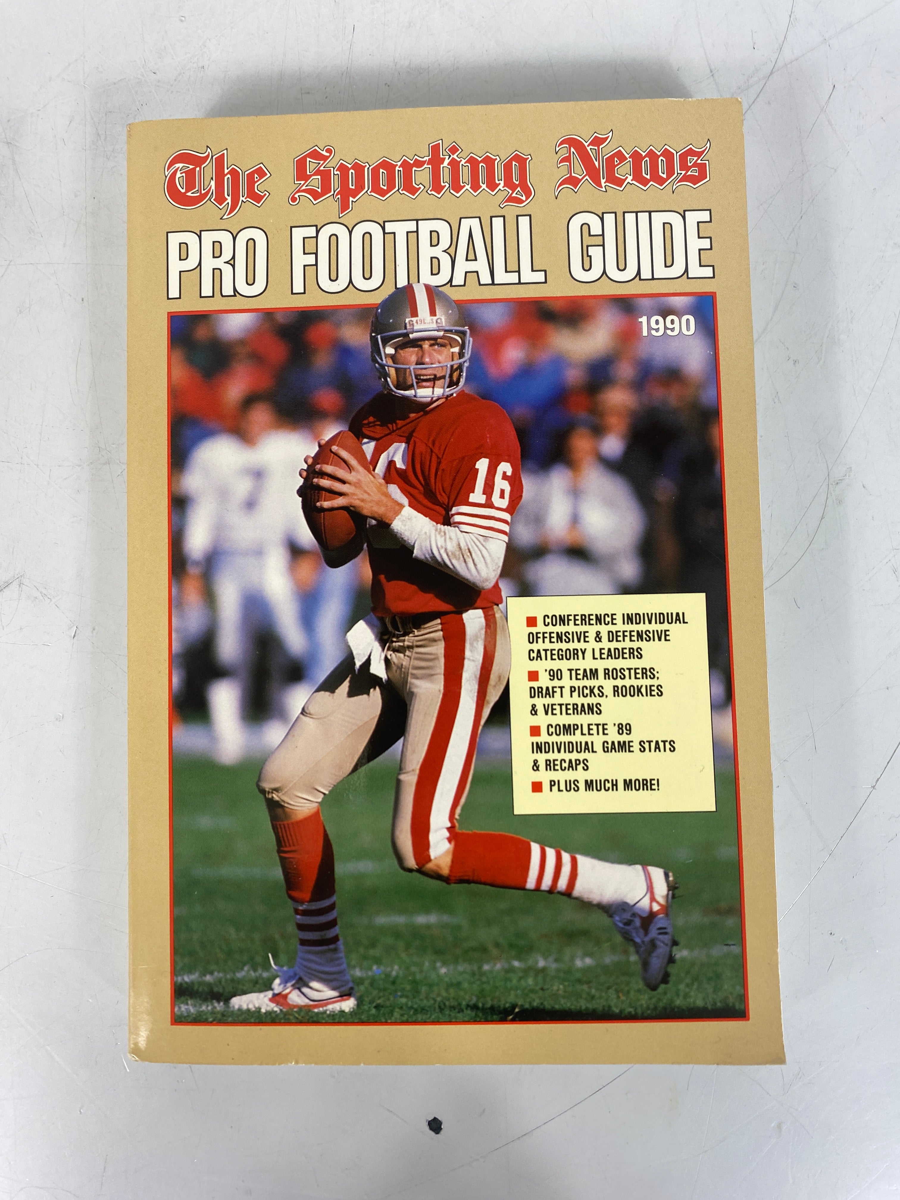 Sporting News Pro Football Guide 1900 Book