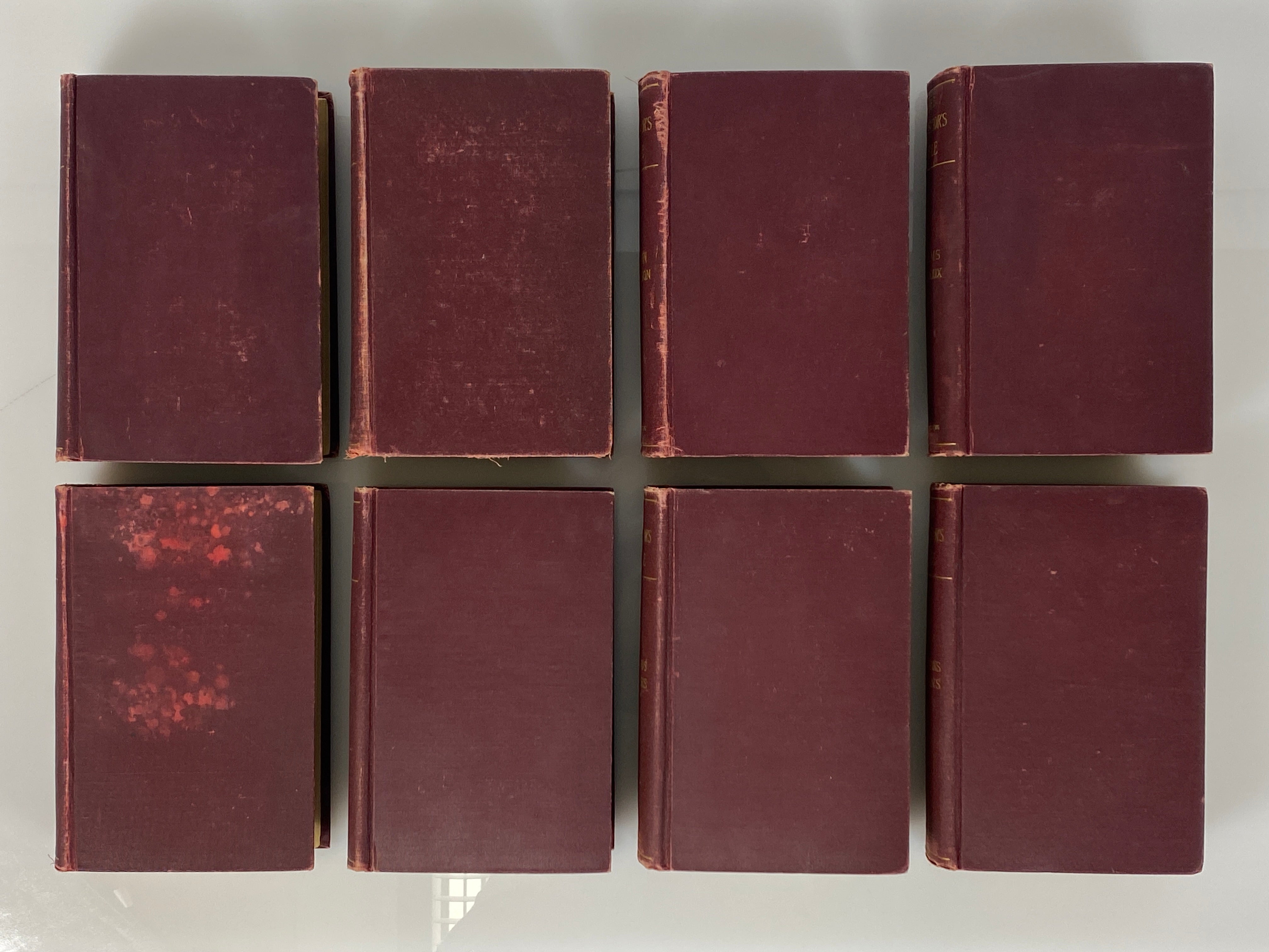 Lot of 8: The Expositor's Bible 1903 Antique A.C. Armstrong & Son HC